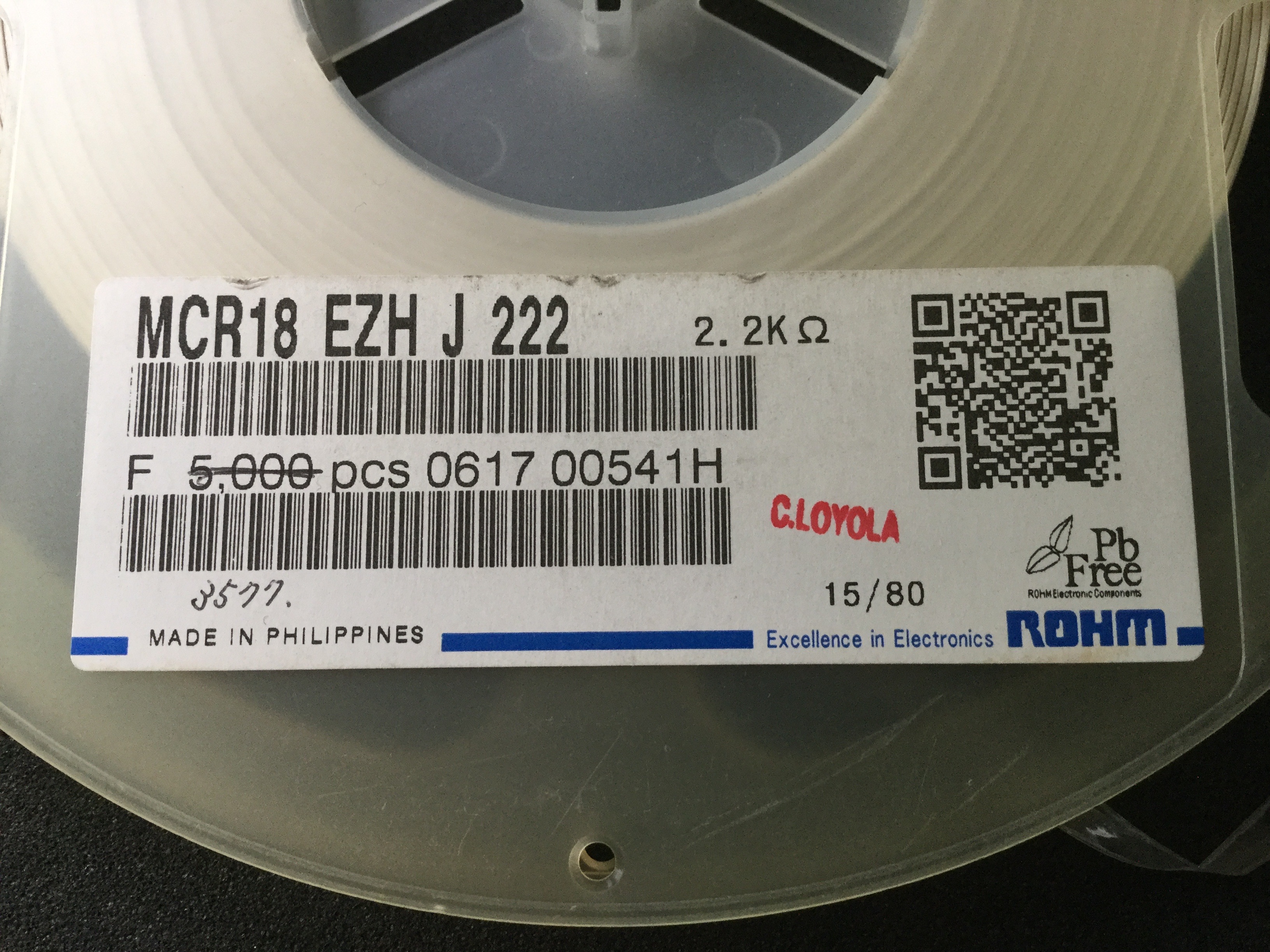 MCR18EZHJ222