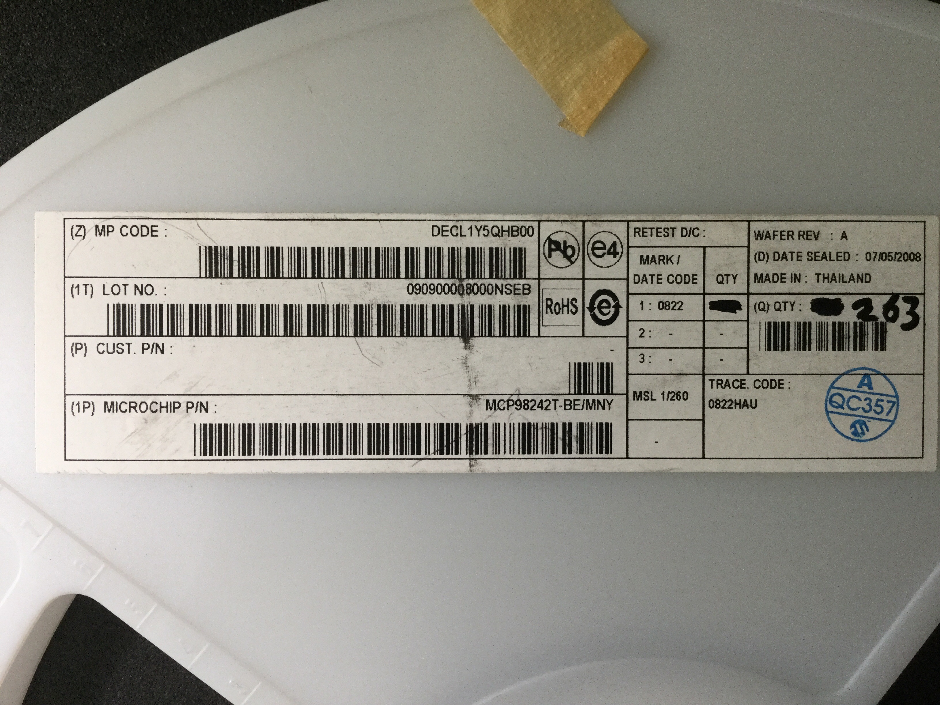 MCP98242T-BE/MNY