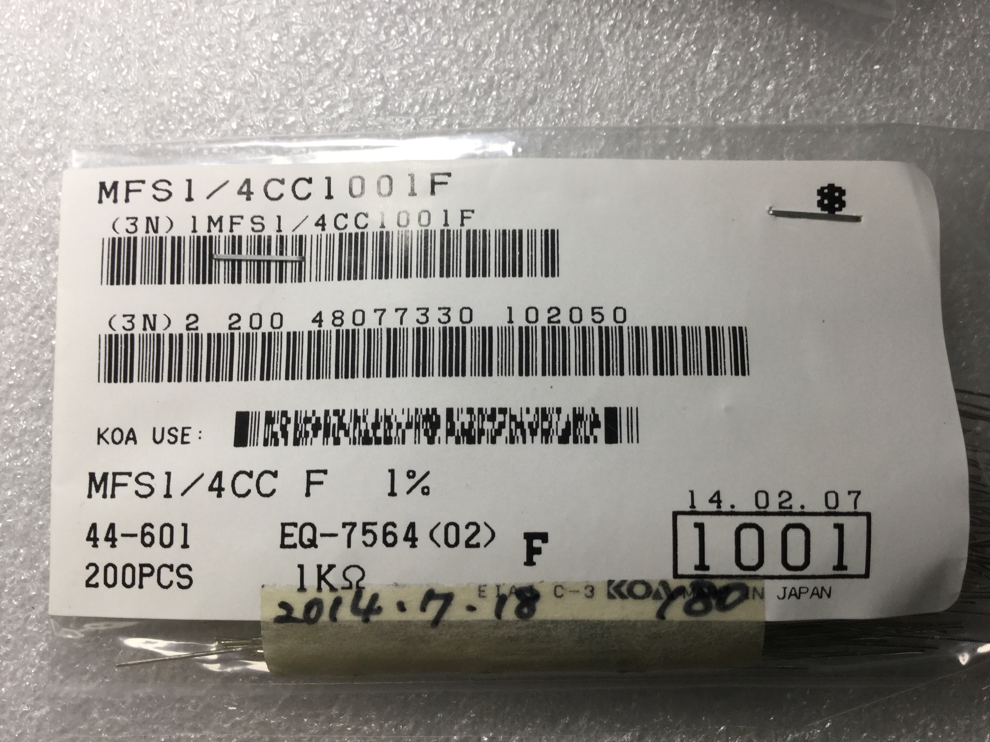 MFS1/4CC1001F