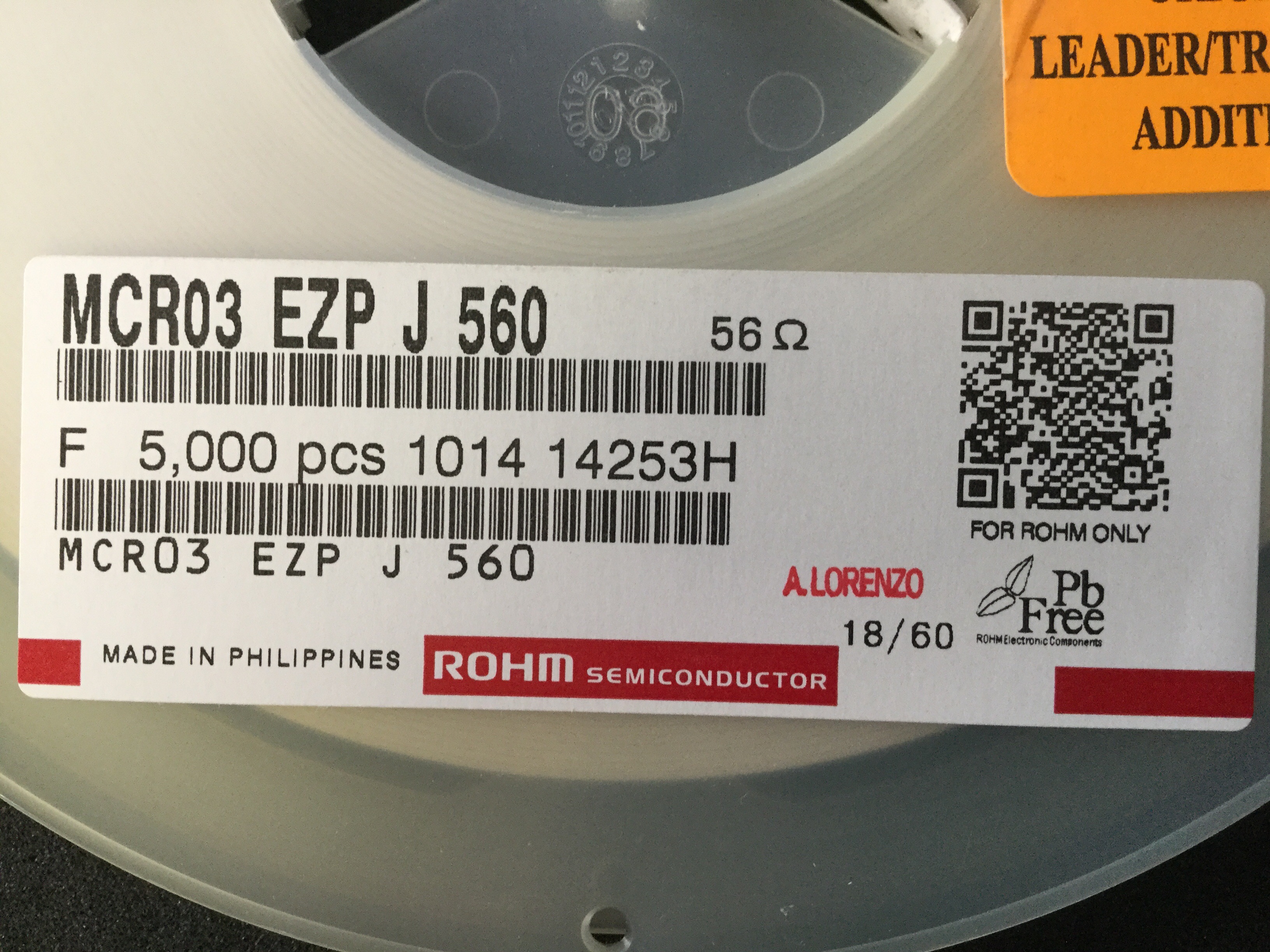 MCR03EZPJ560