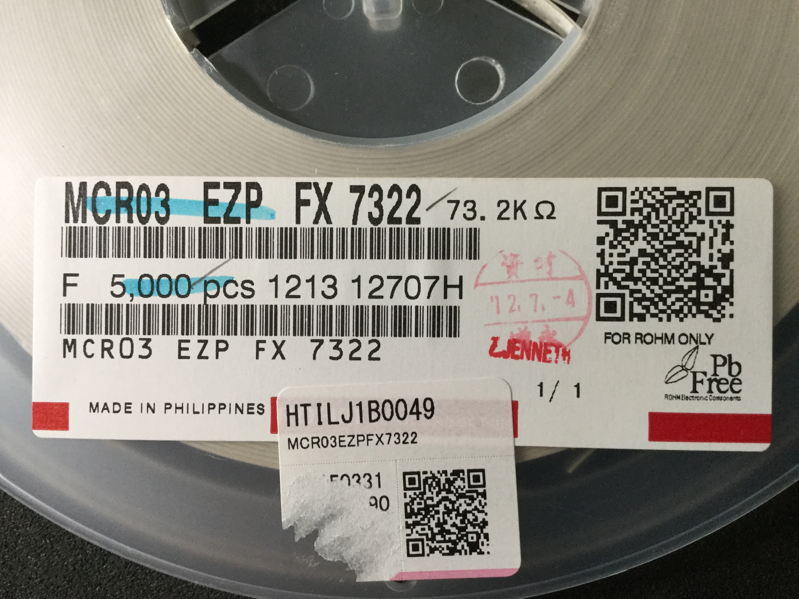 MCR03EZPFX7322