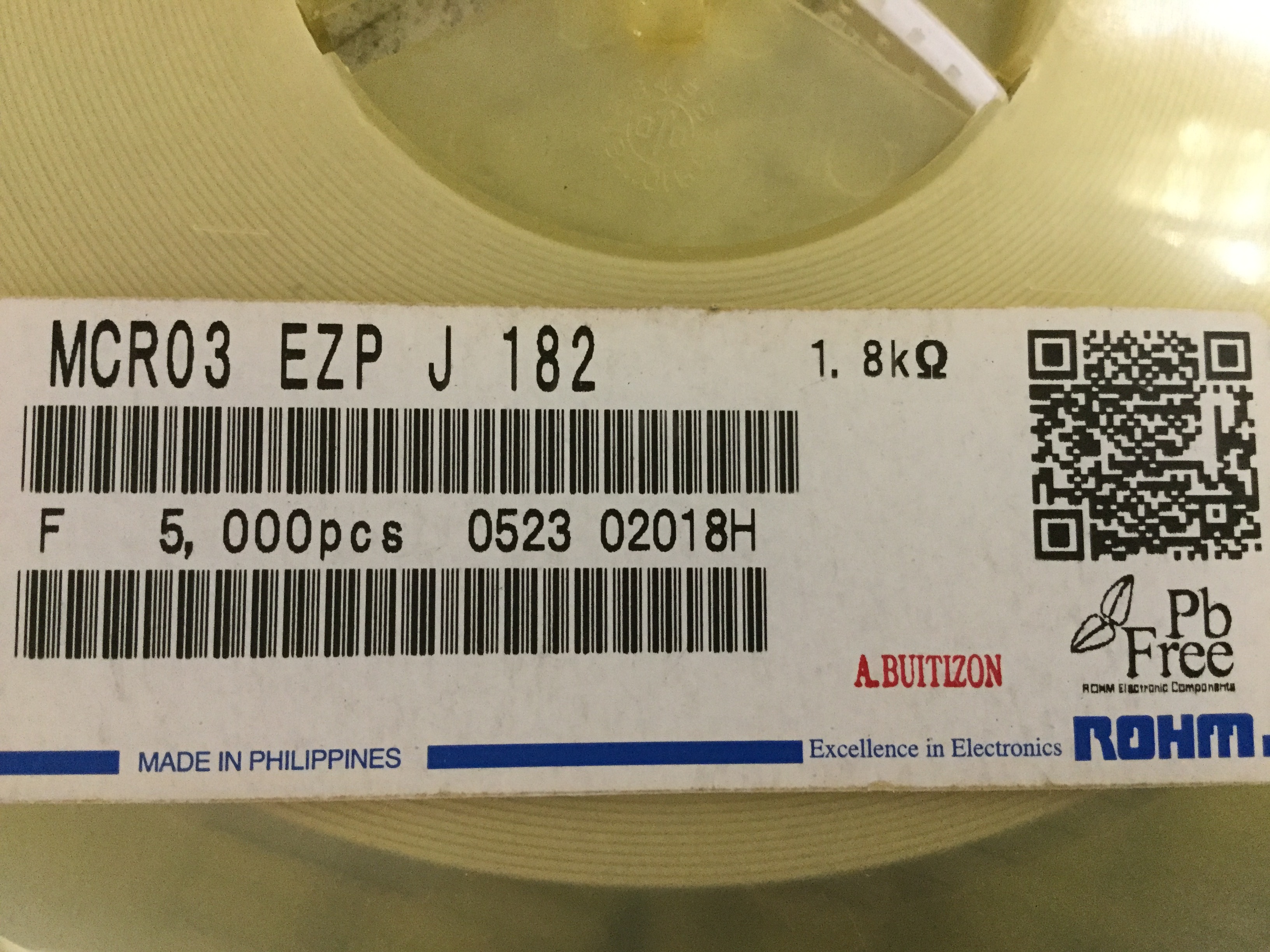 MCR03EZPJ182
