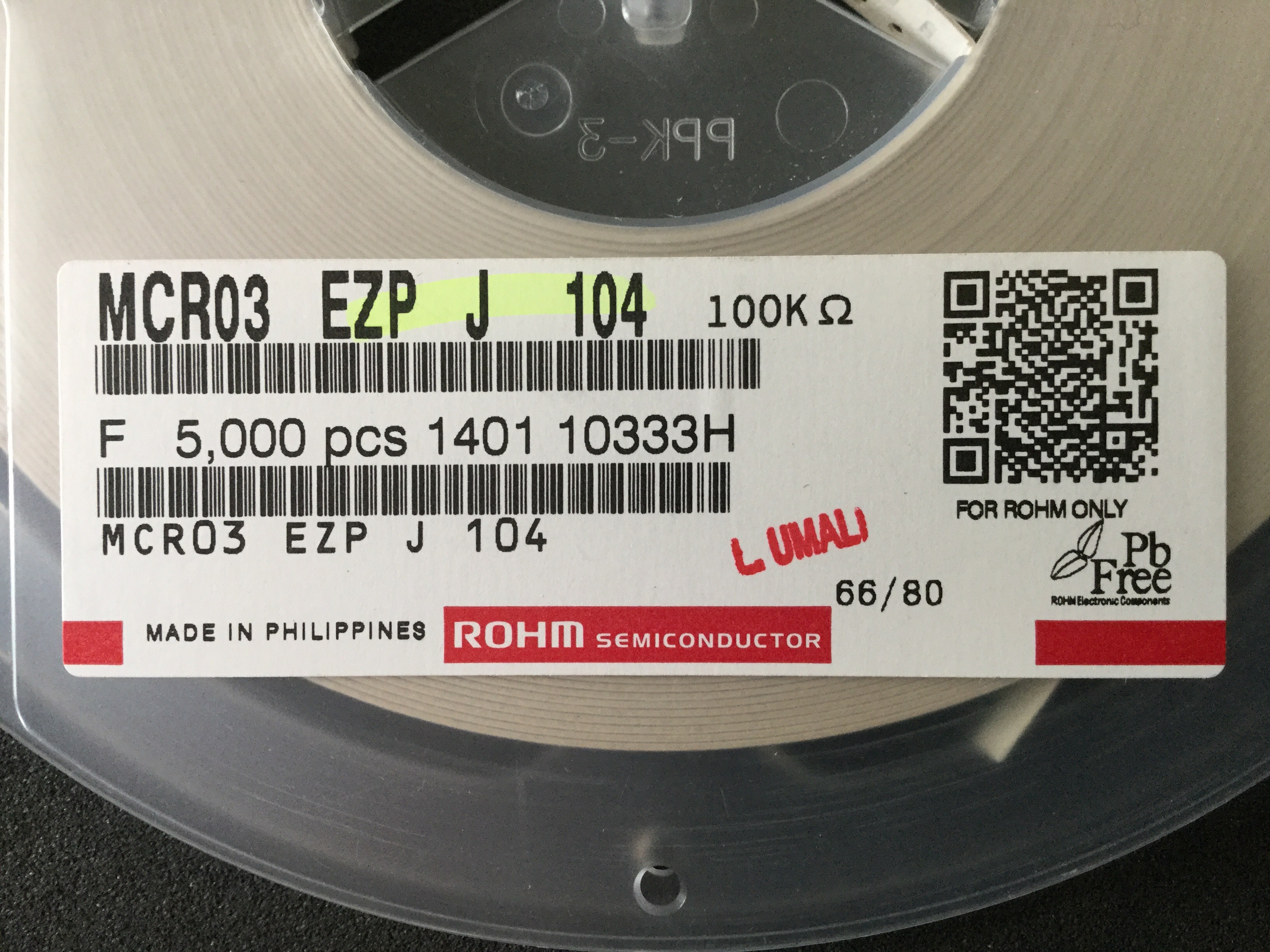MCR03EZPJ104
