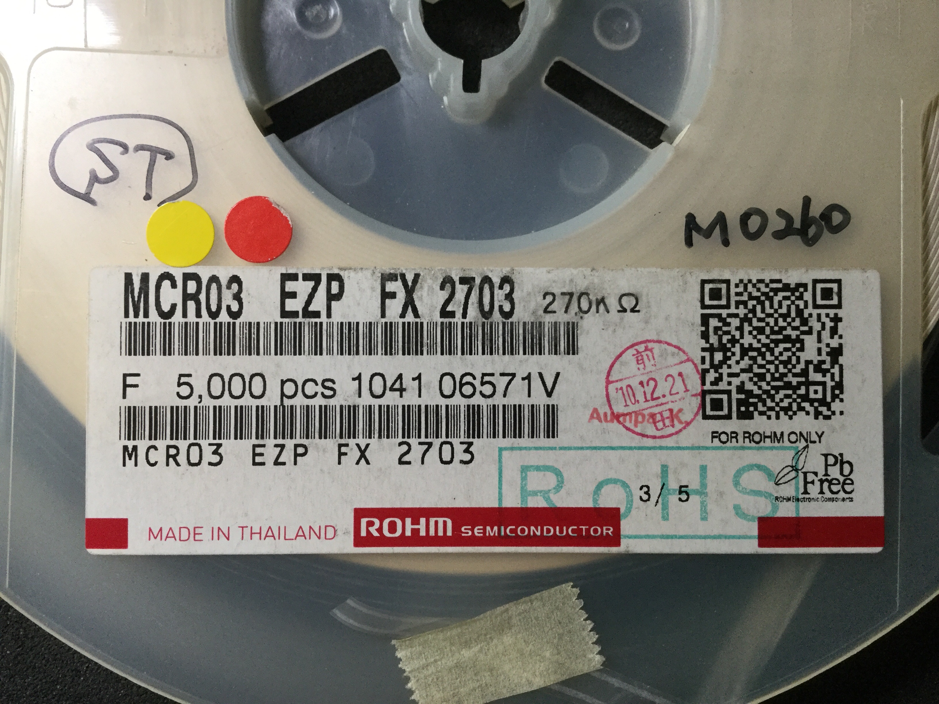 MCR03EZPFX2703