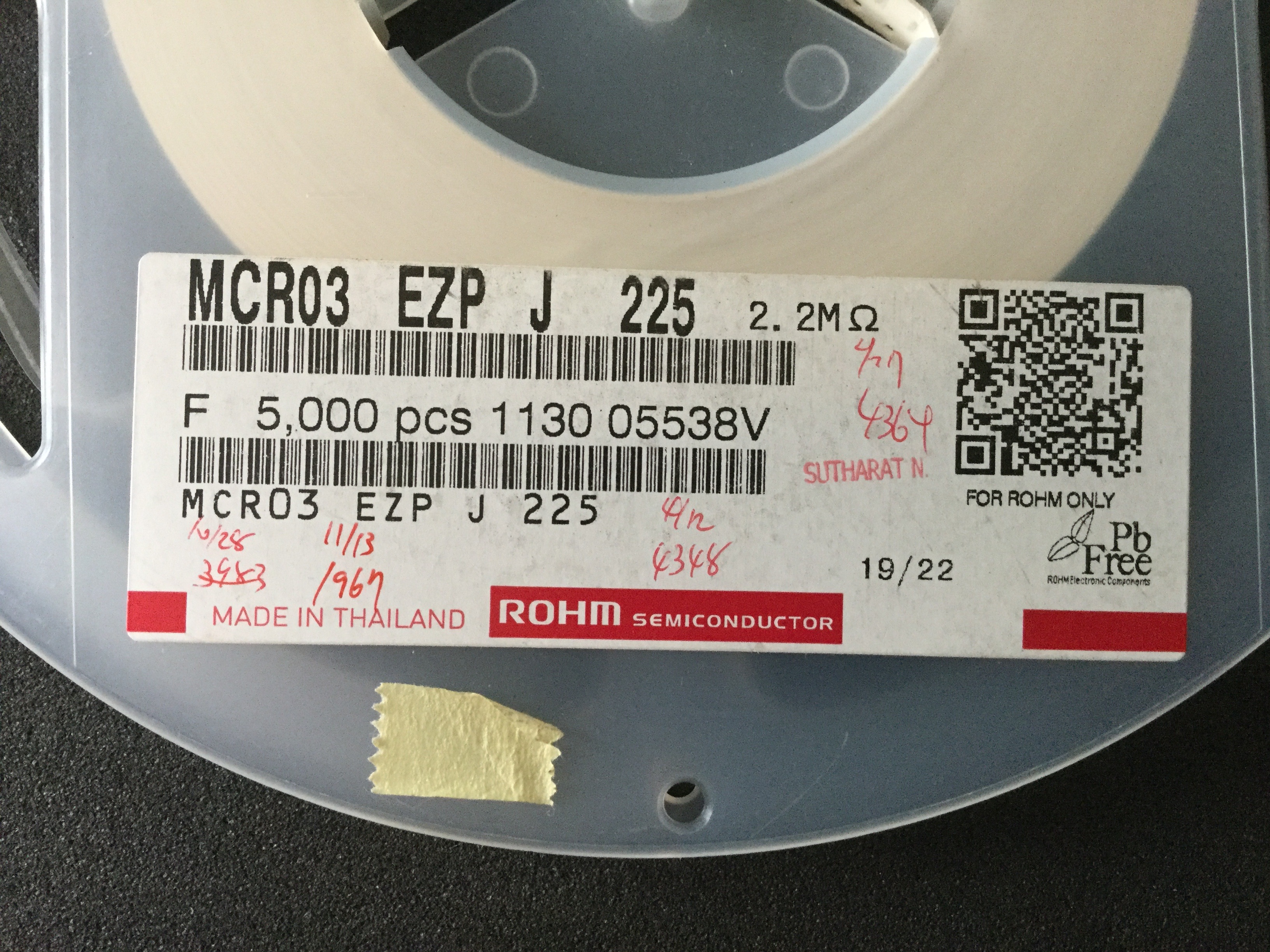 MCR03EZPJ225