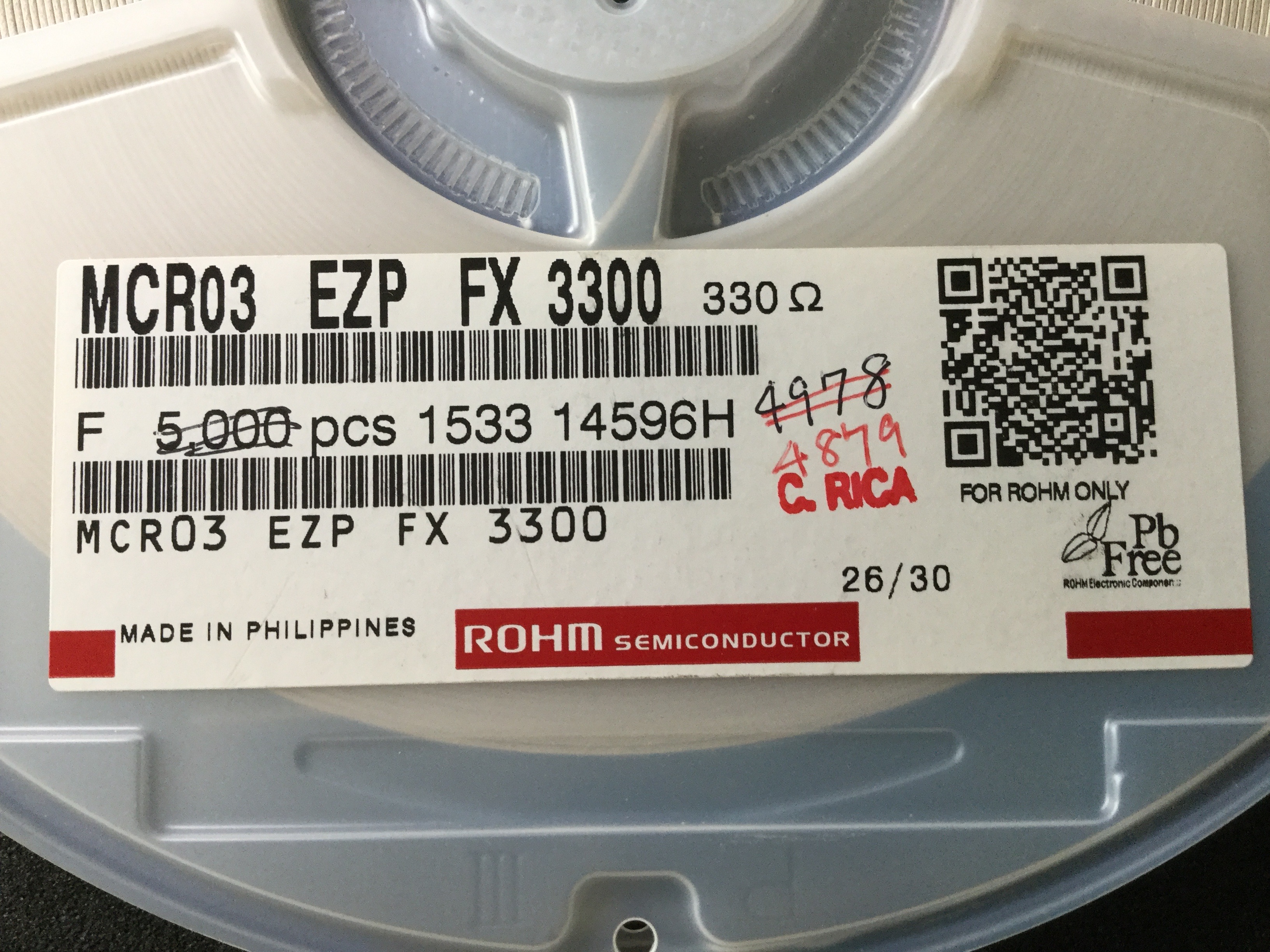 MCR03EZPFX3300