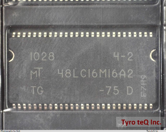 MT48LC16M16A2TG-75:D