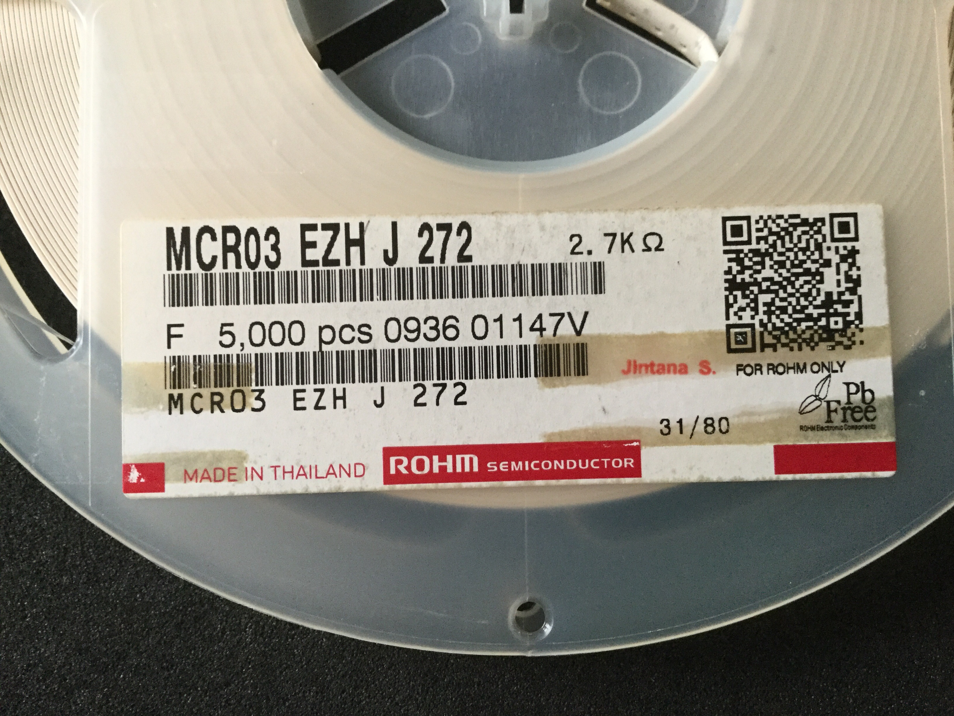 MCR03EZHJ272