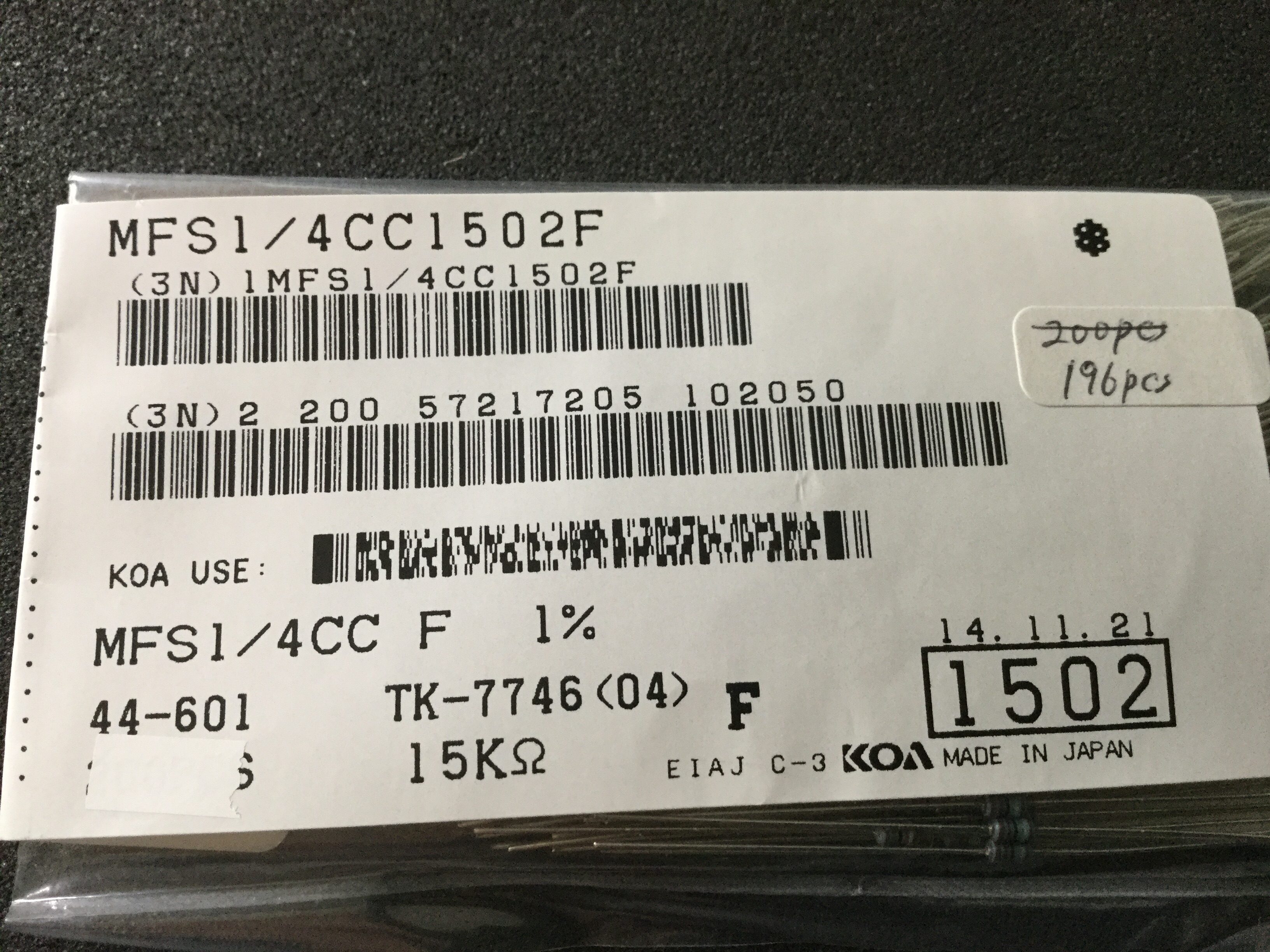 MFS1/4CC1502F