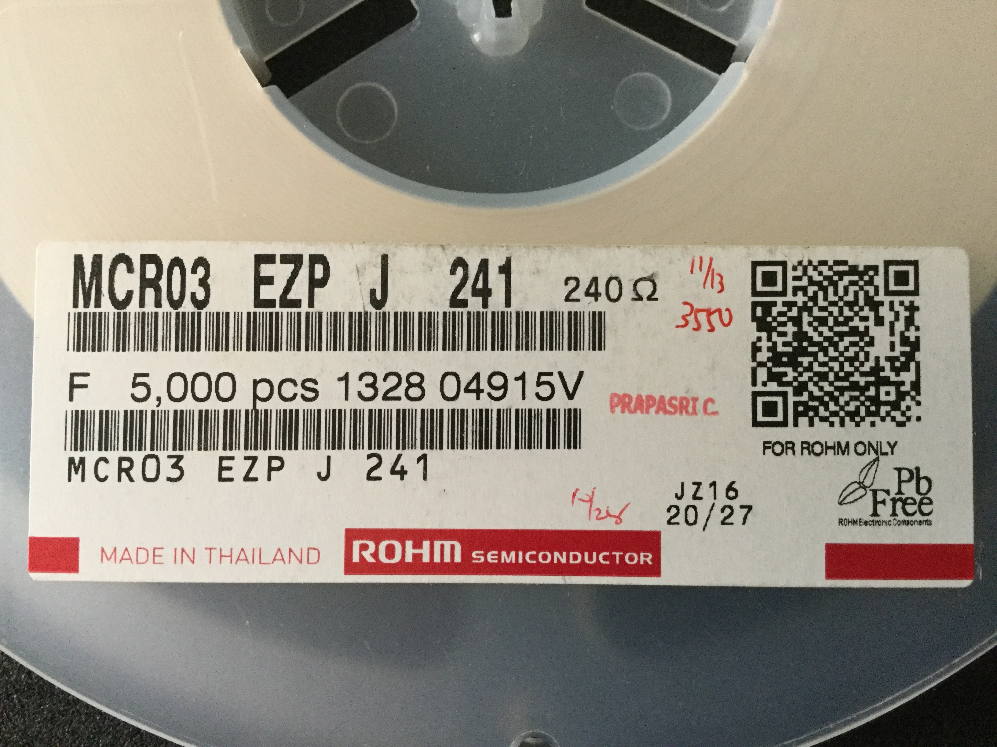 MCR03EZPJ241