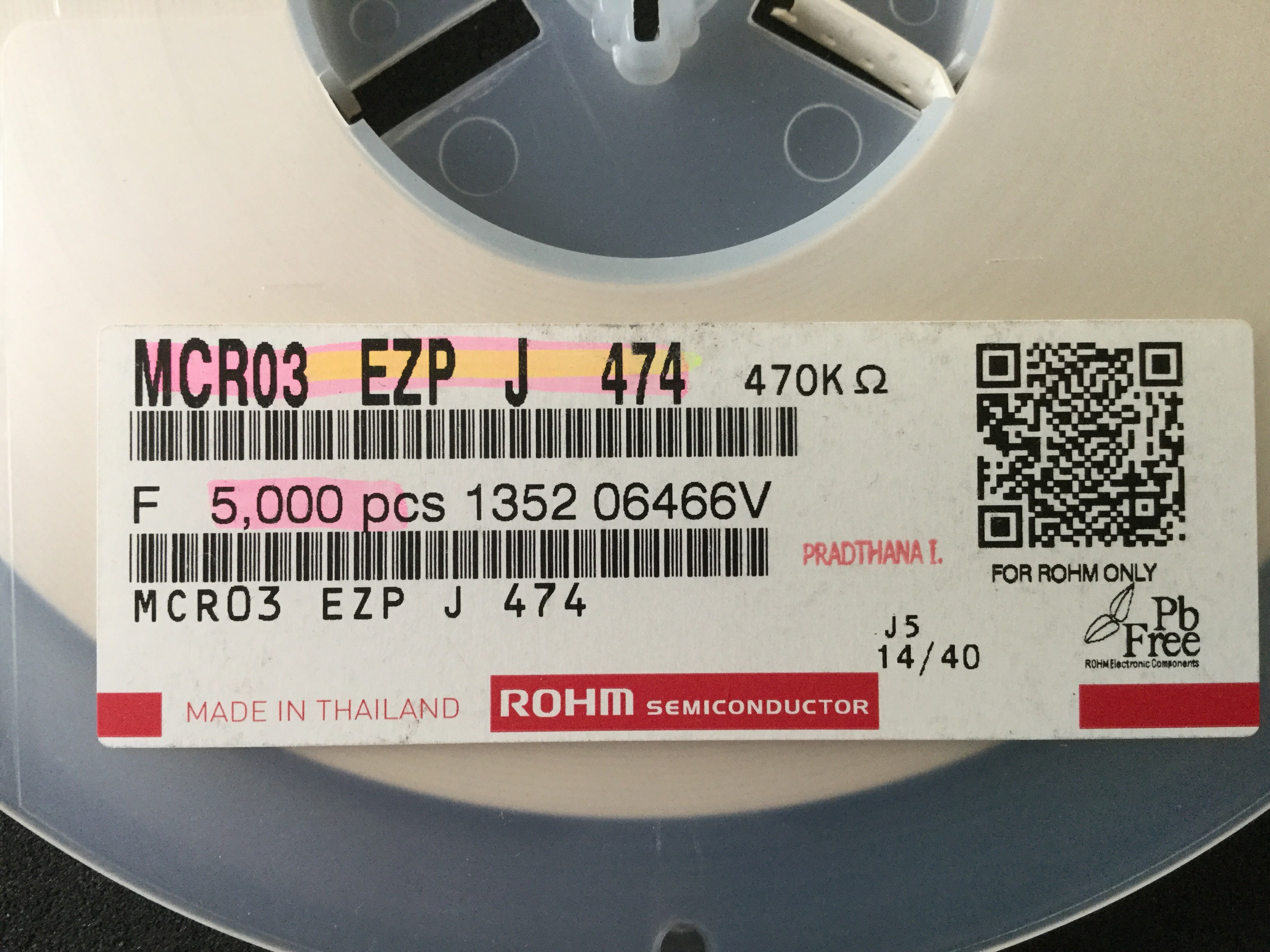 MCR03EZPJ474