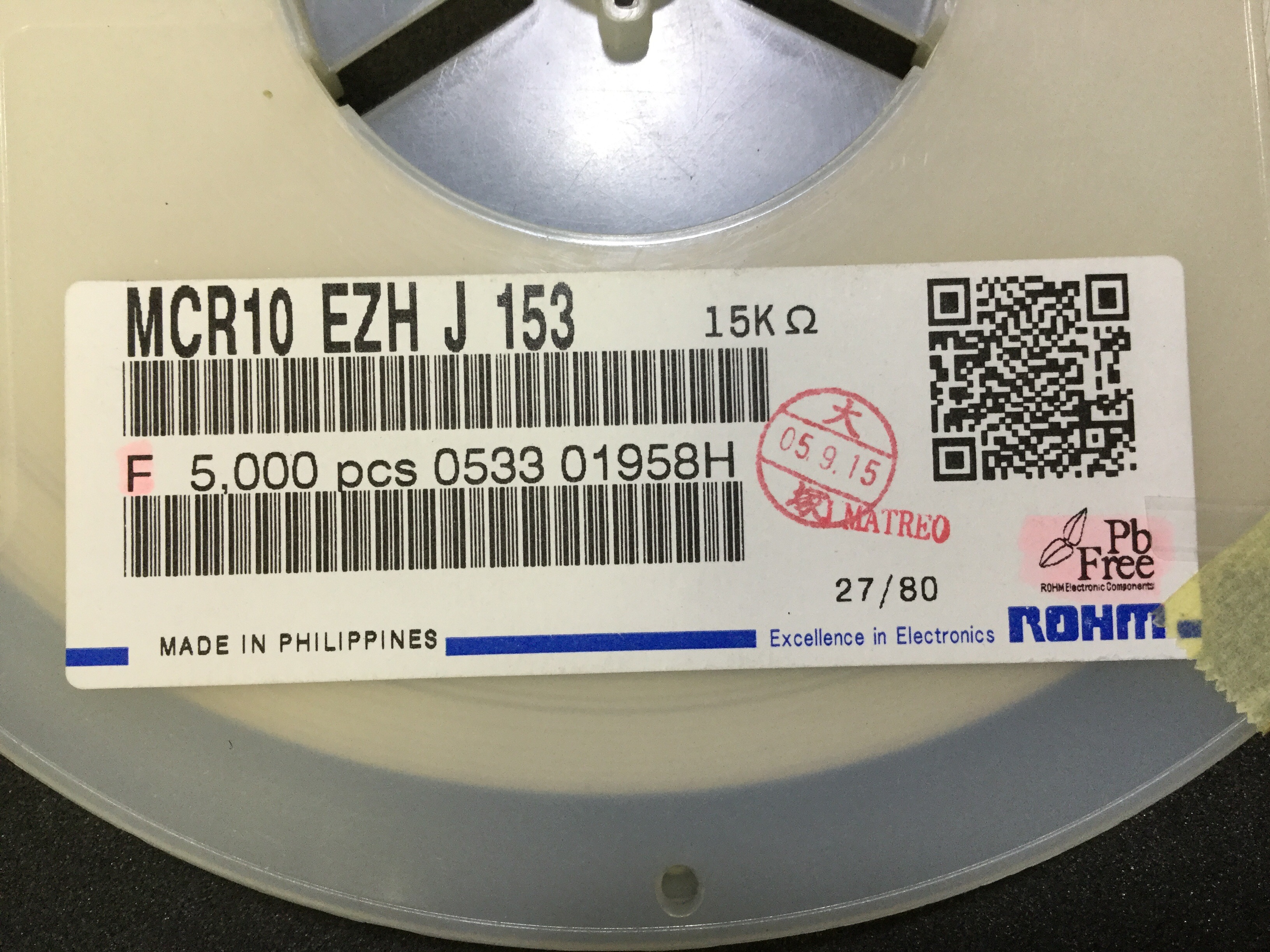 MCR10EZHJ153