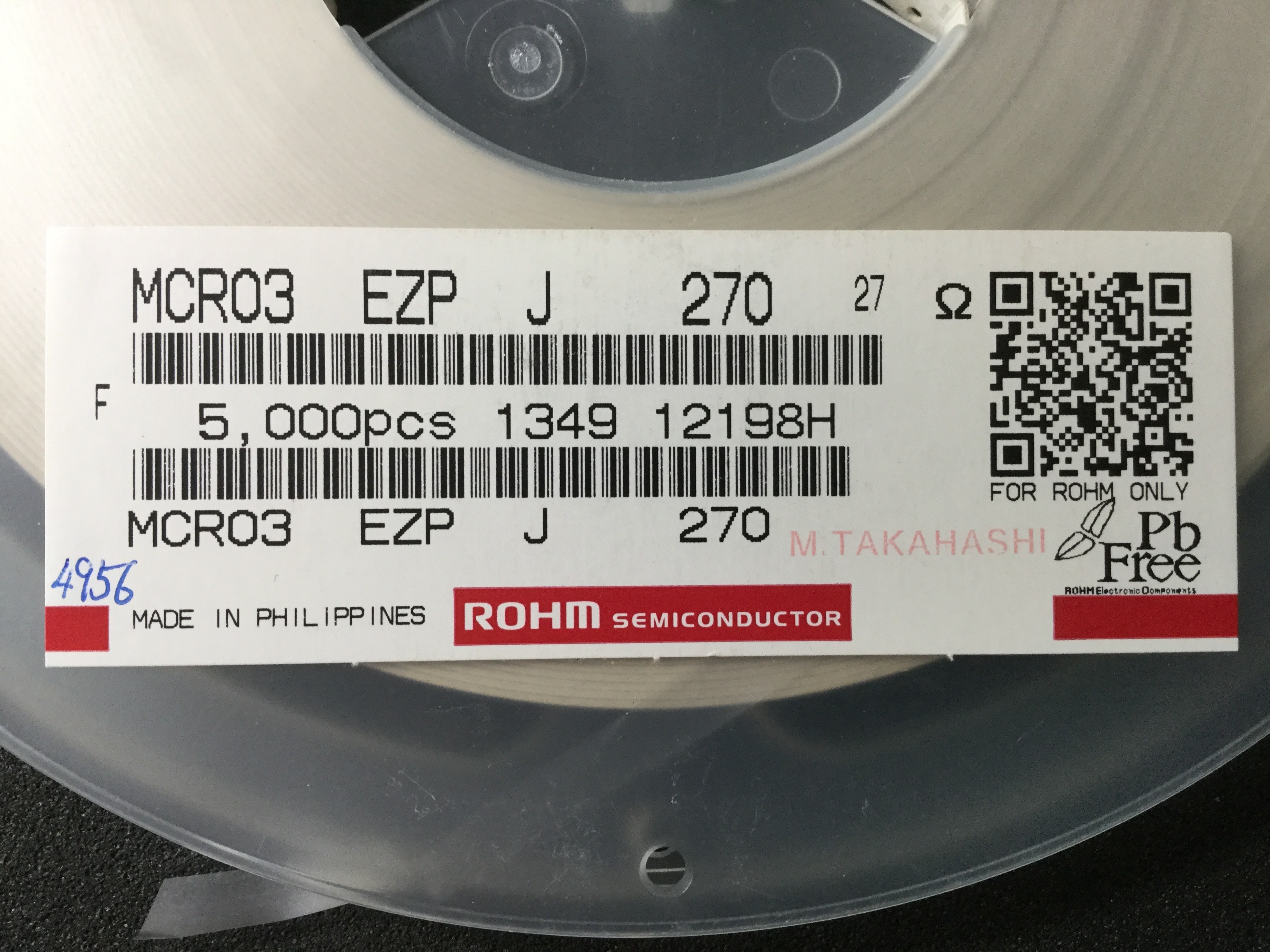 MCR03EZPJ270