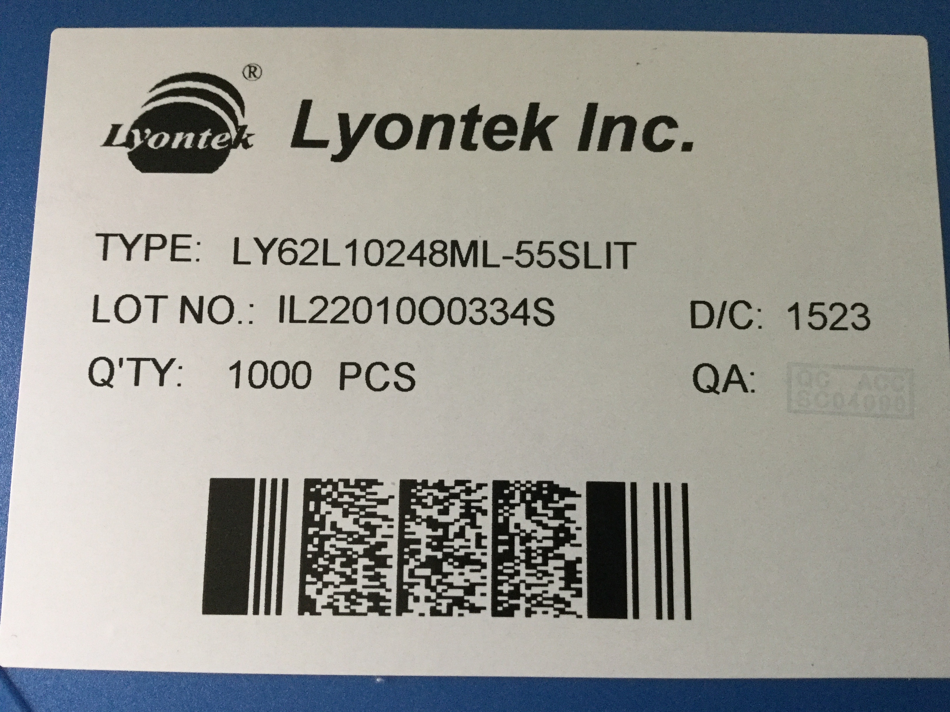 LY62L10248ML-55SLIT