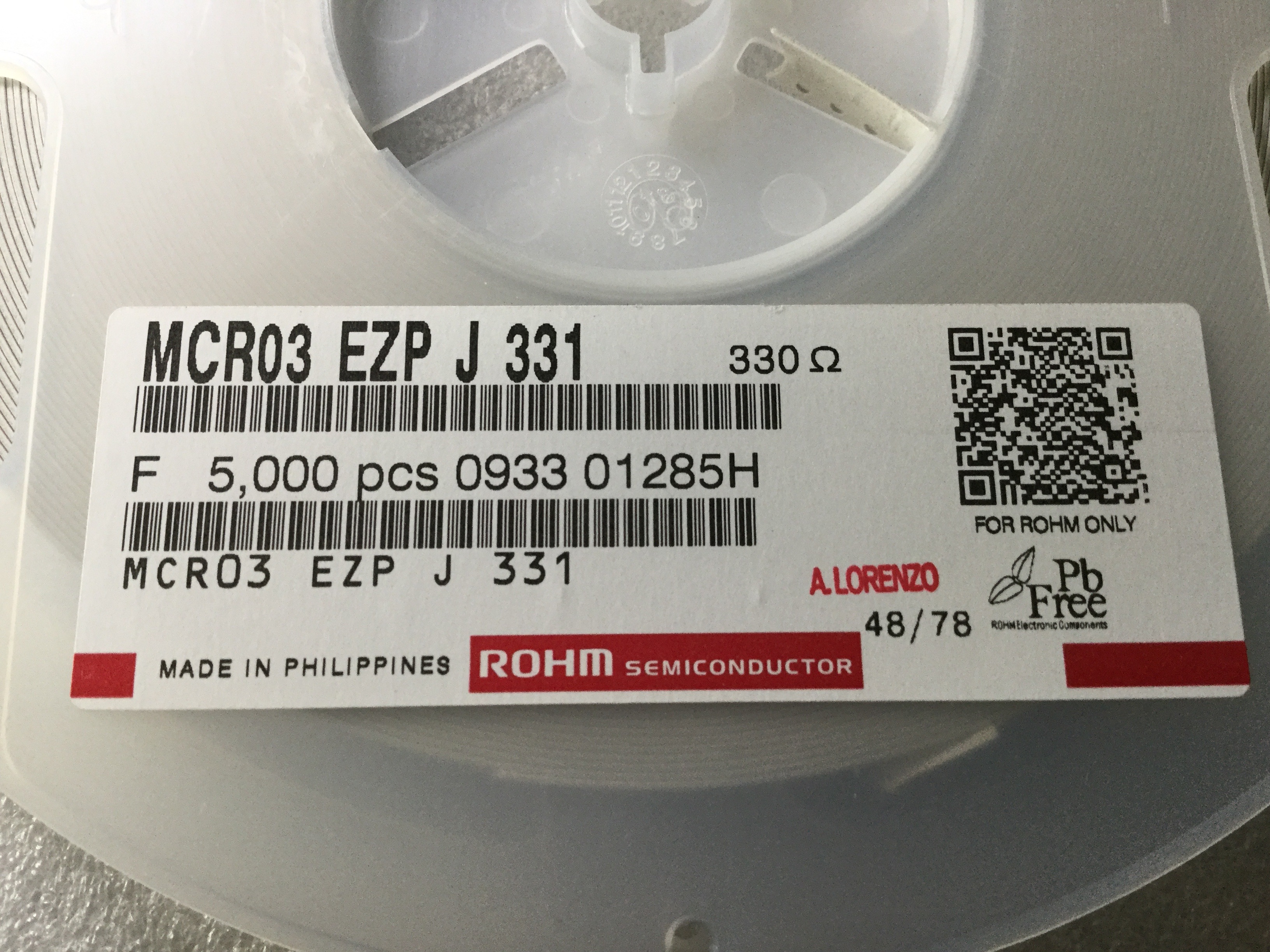 MCR03EZPJ331