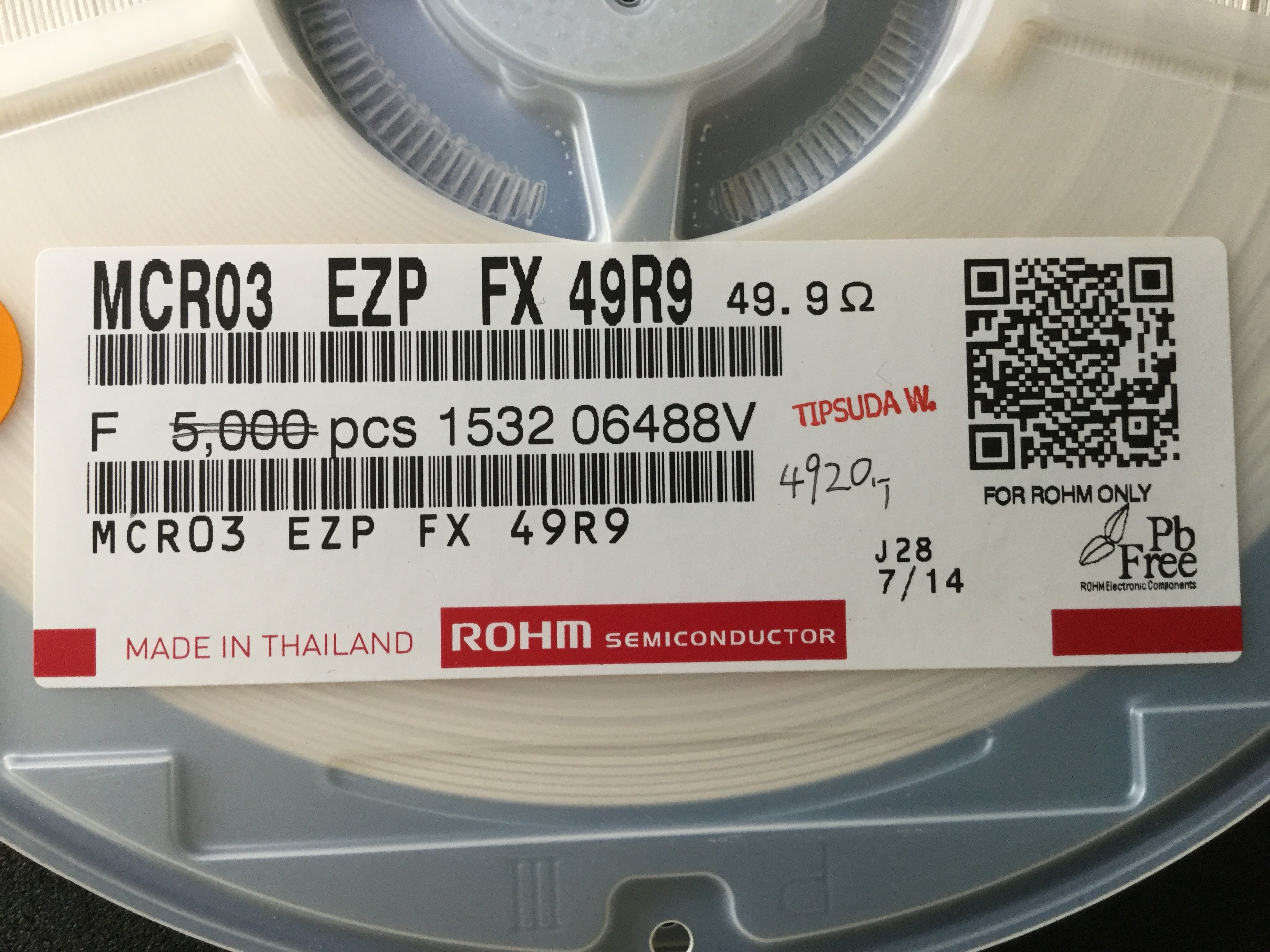 MCR03EZPFX49R9