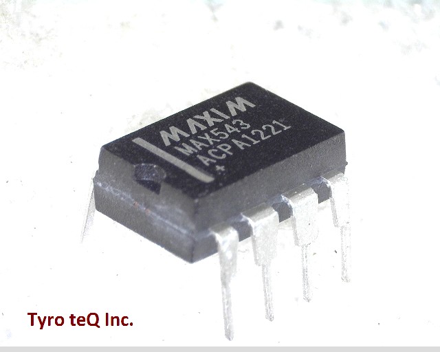 MAX543ACPA+