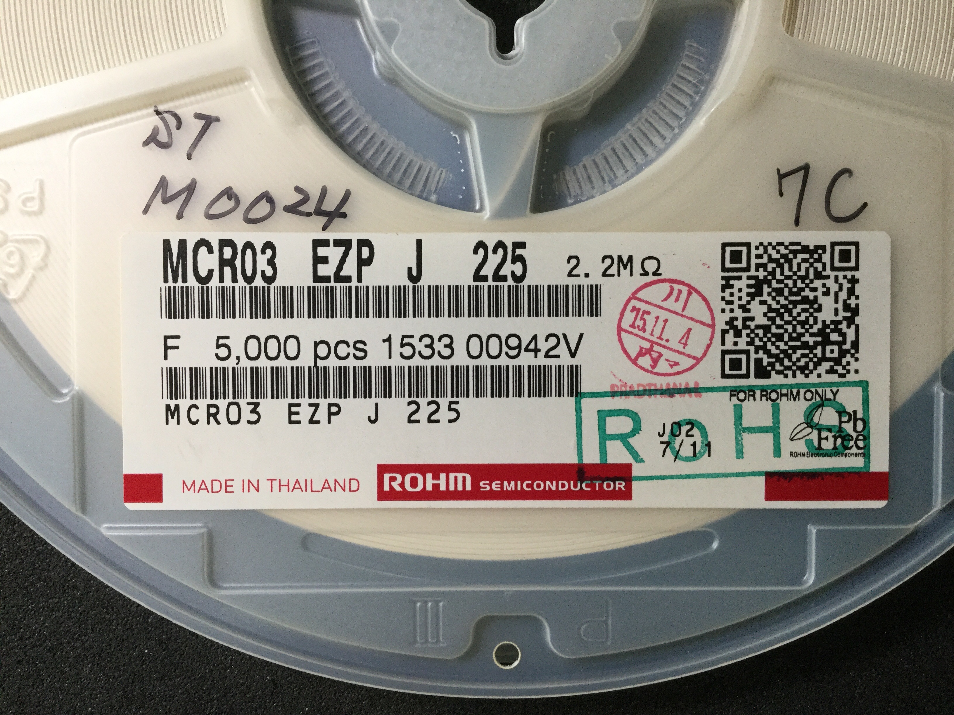 MCR03EZPJ225
