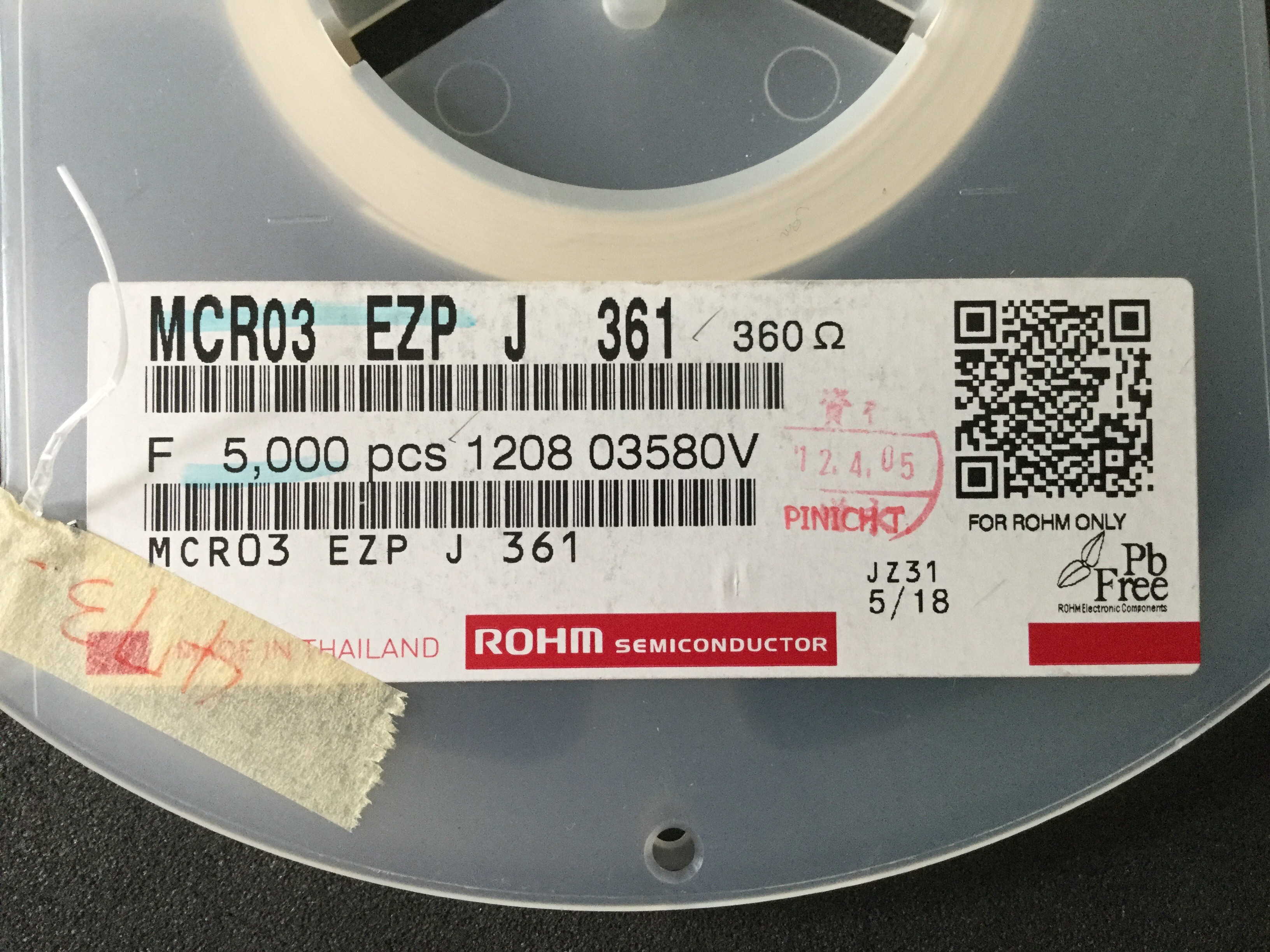 MCR03EZPJ361