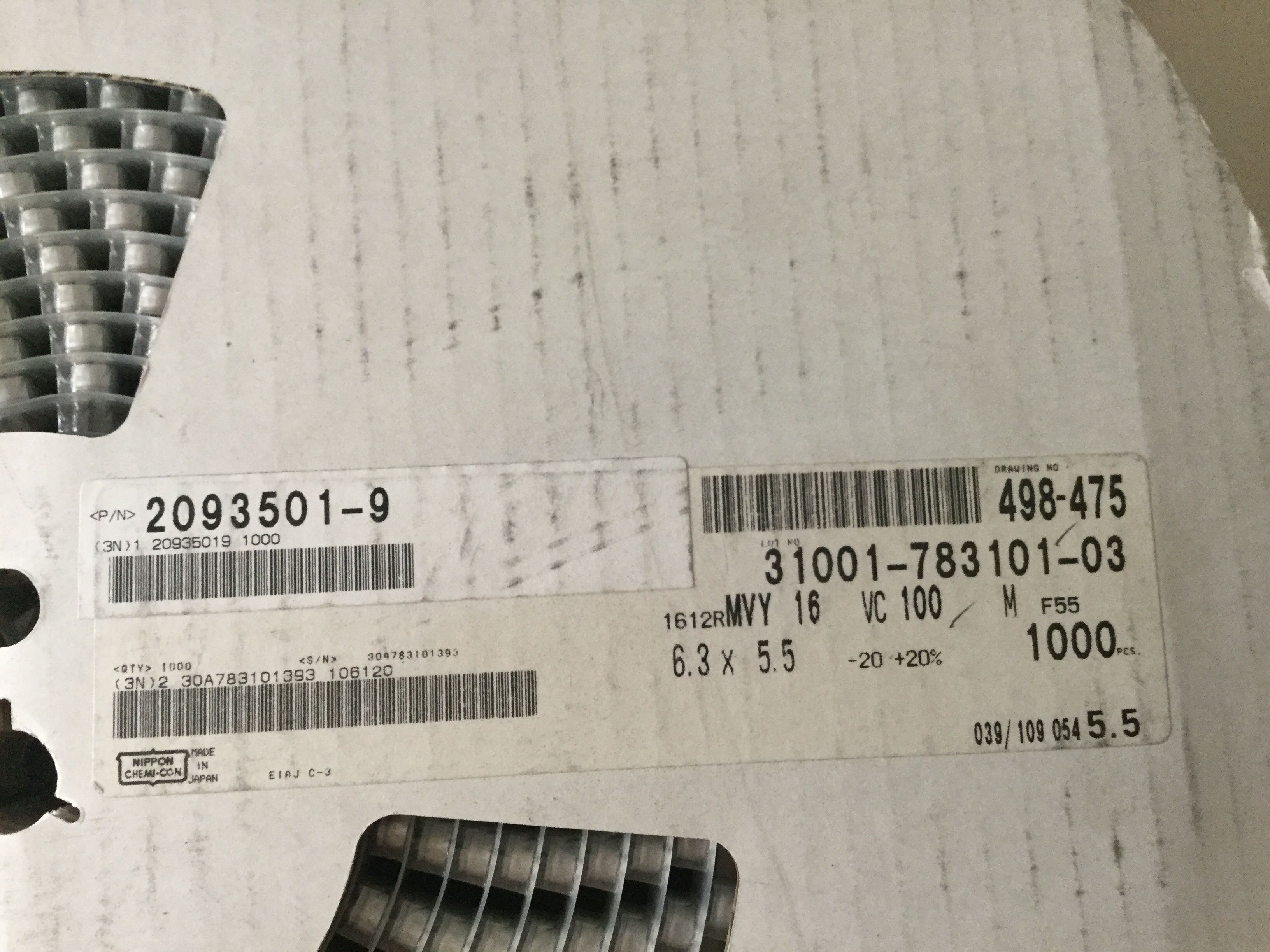 MVY16VC100MF55