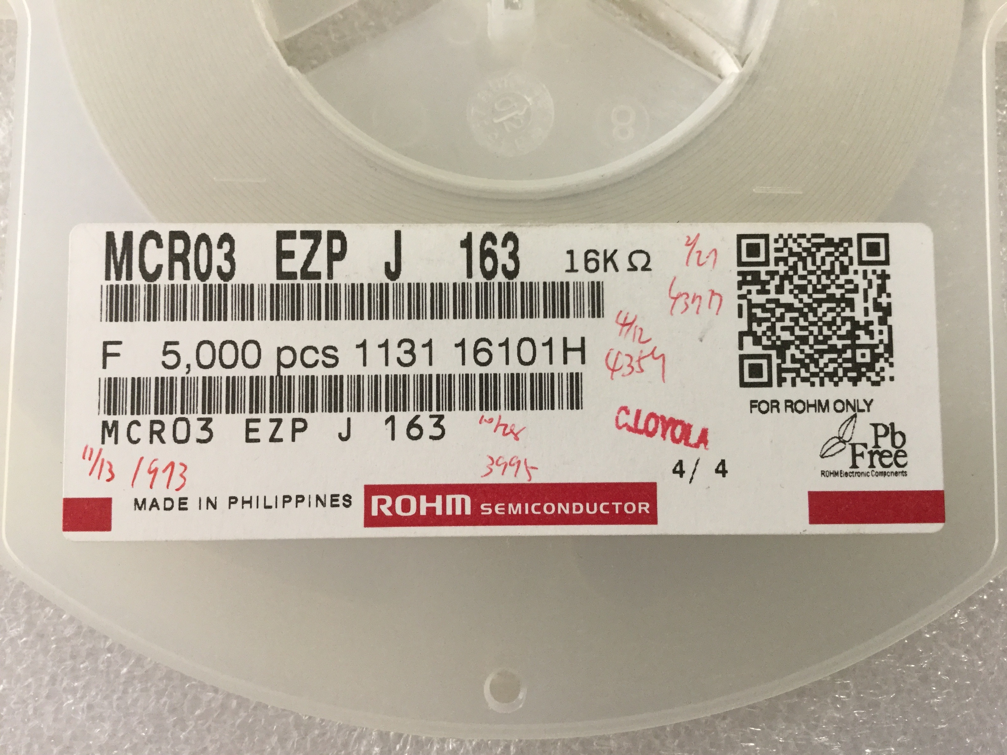 MCR03EZPJ163