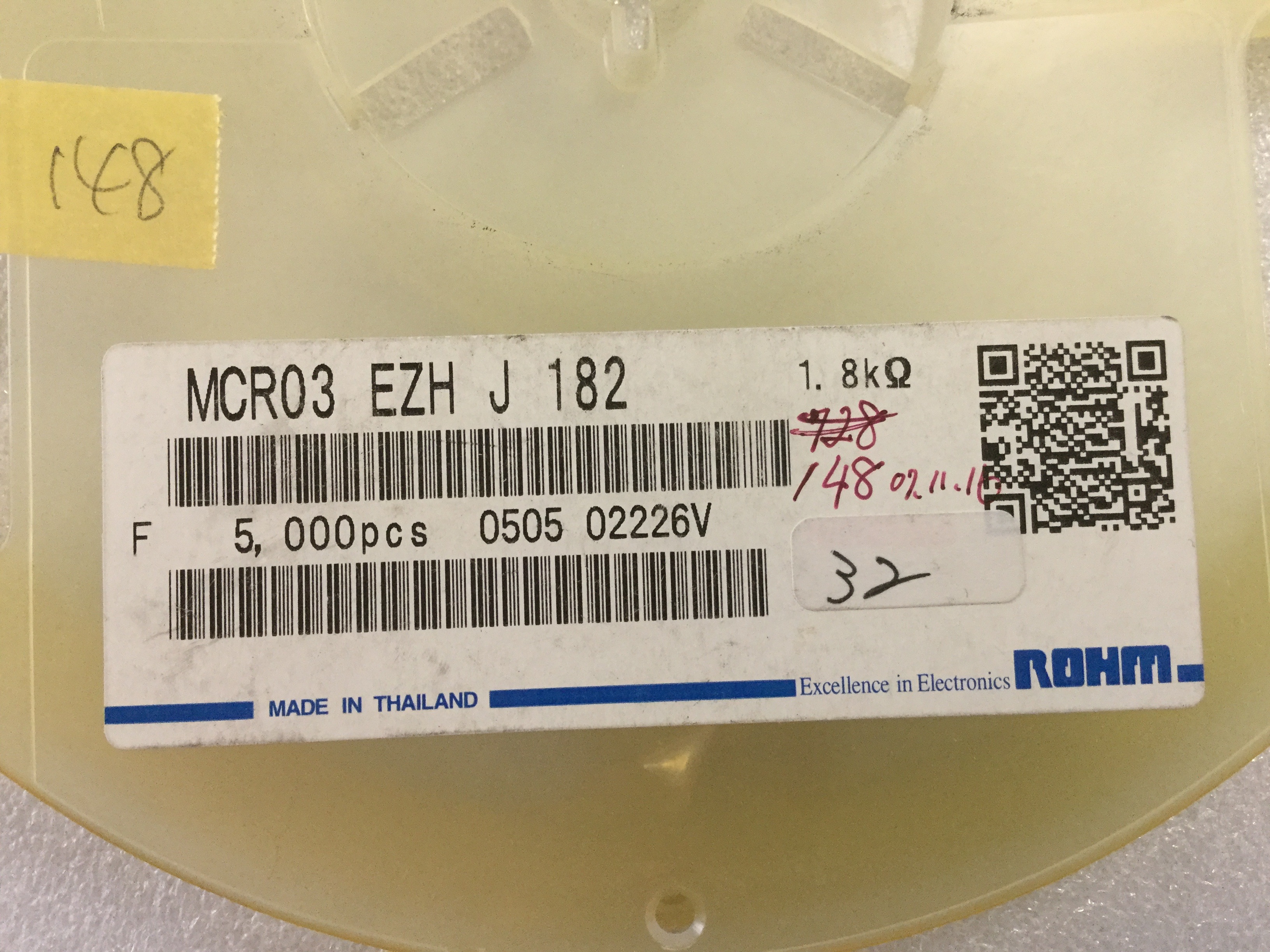 MCR03EZHJ182