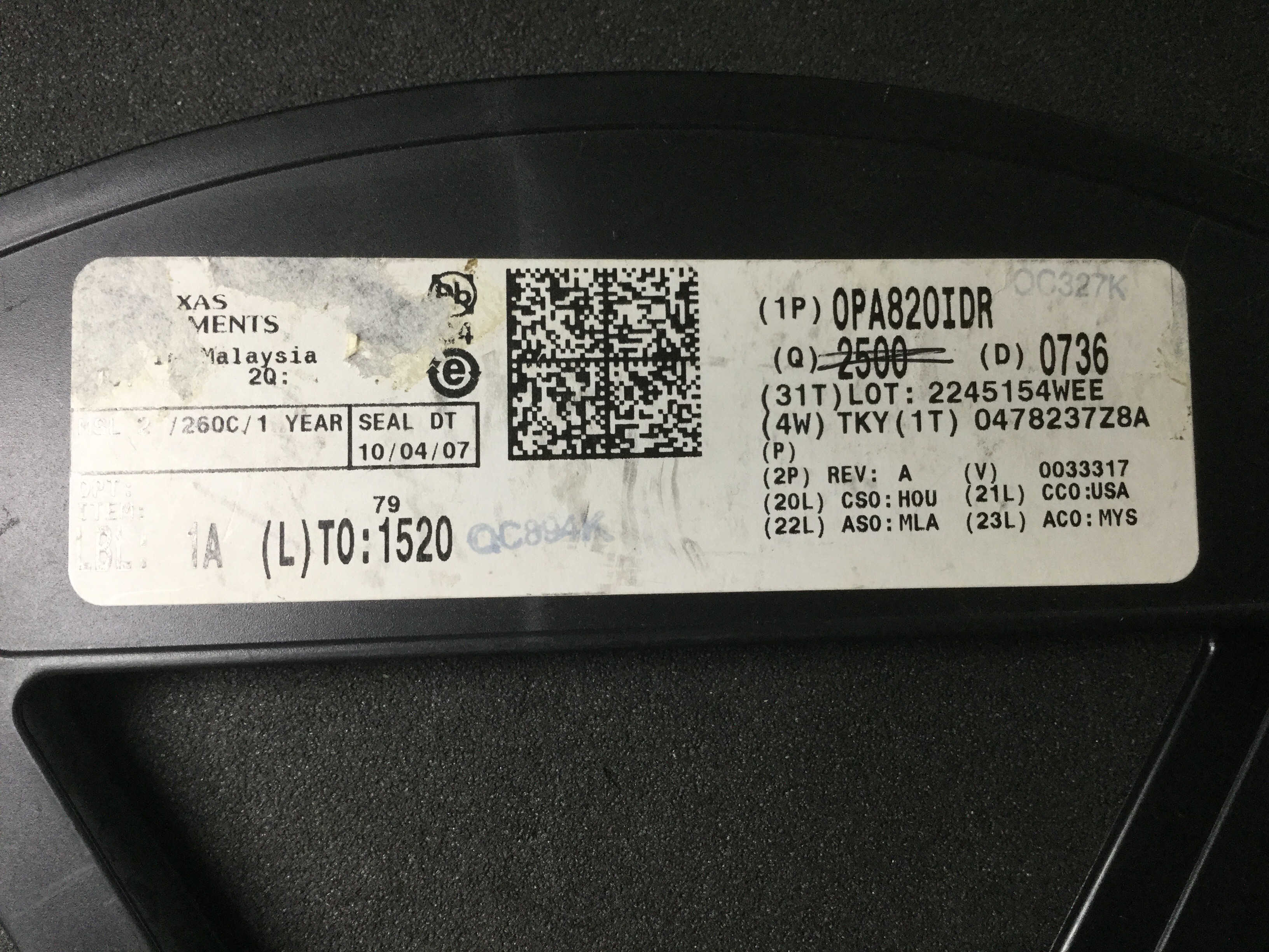 OPA820IDR