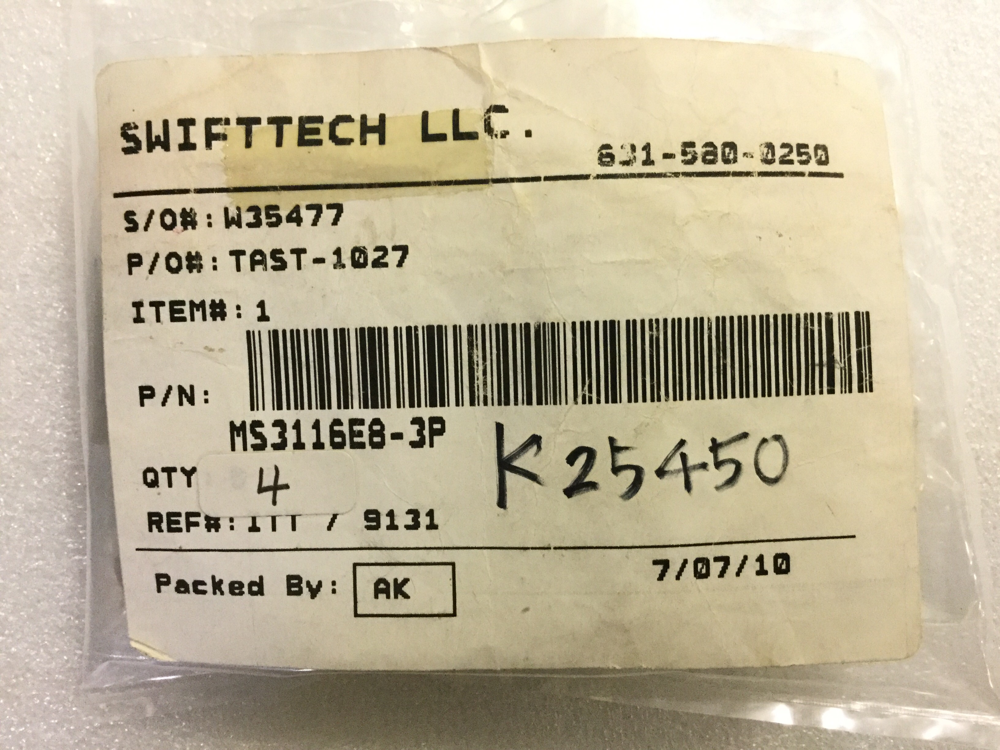MS3116E8-3P