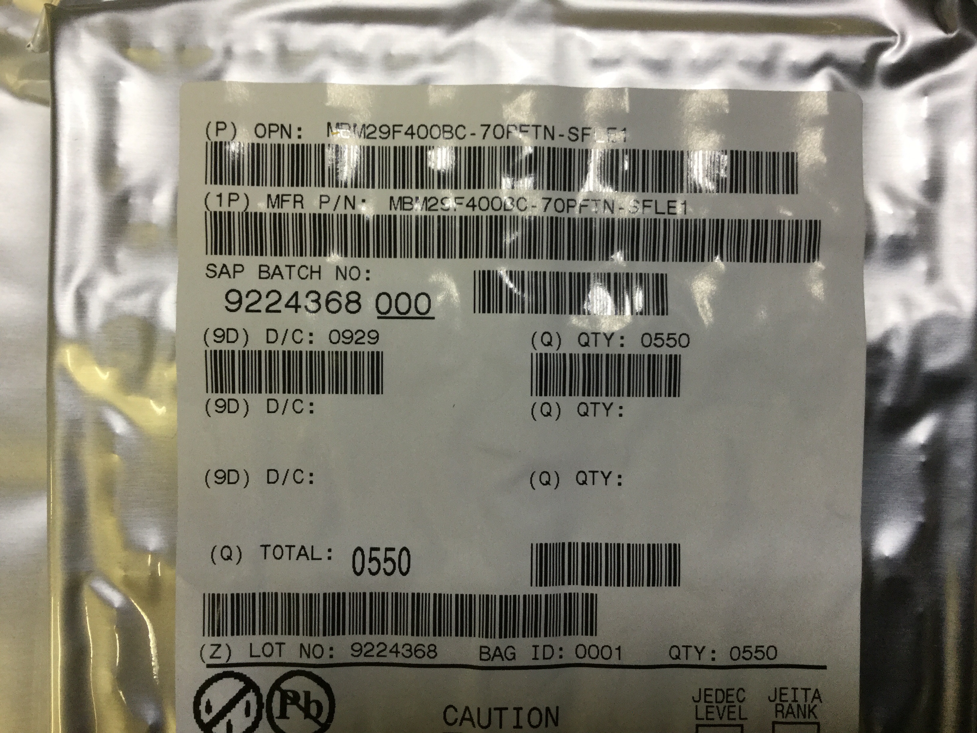 MBM29F400BC-70PFTN-SFLE1