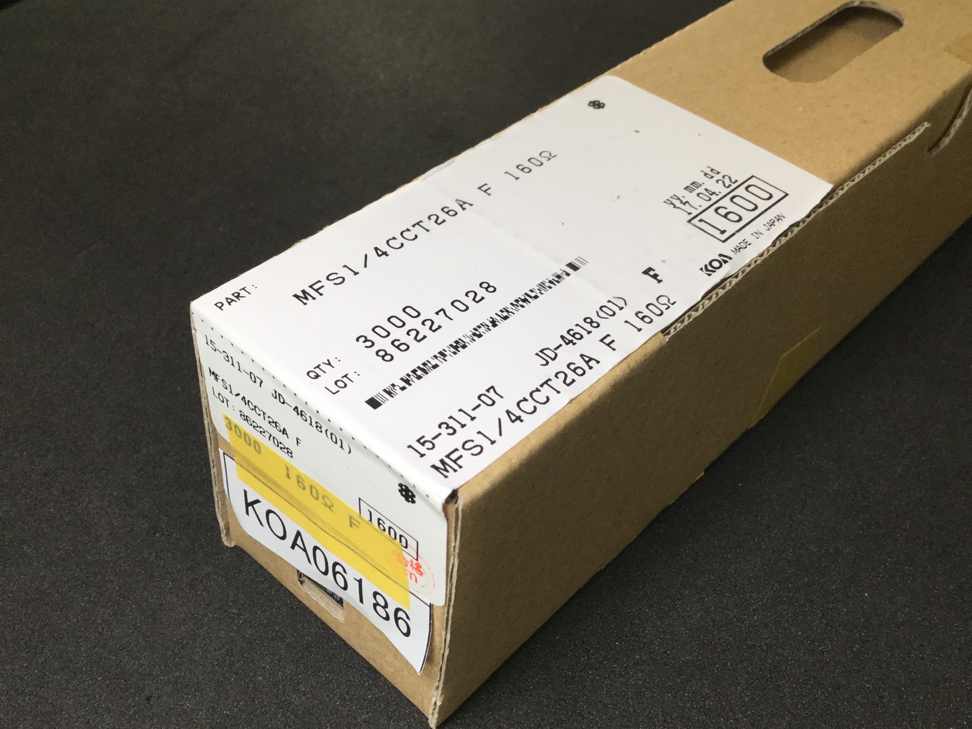 MFS1/4CCT26A1600F