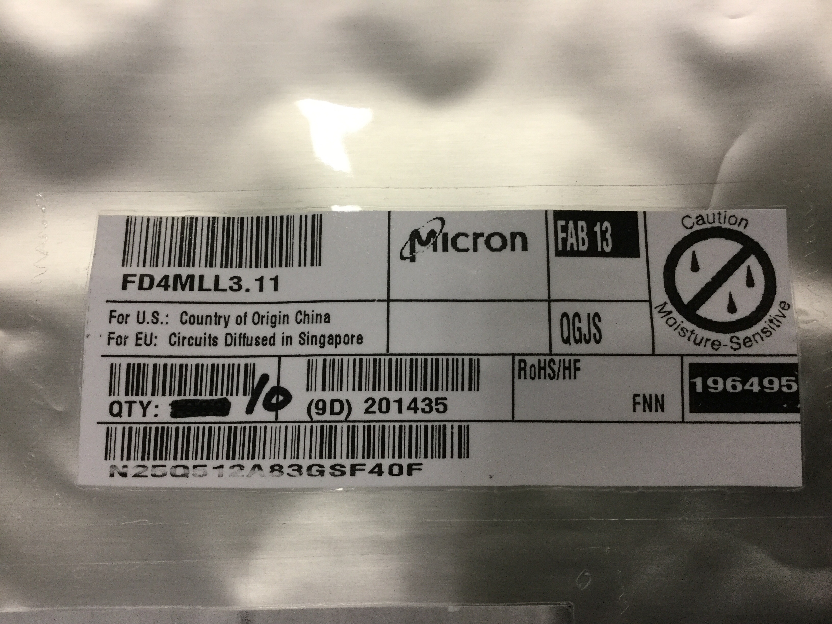 N25Q512A83GSF40F