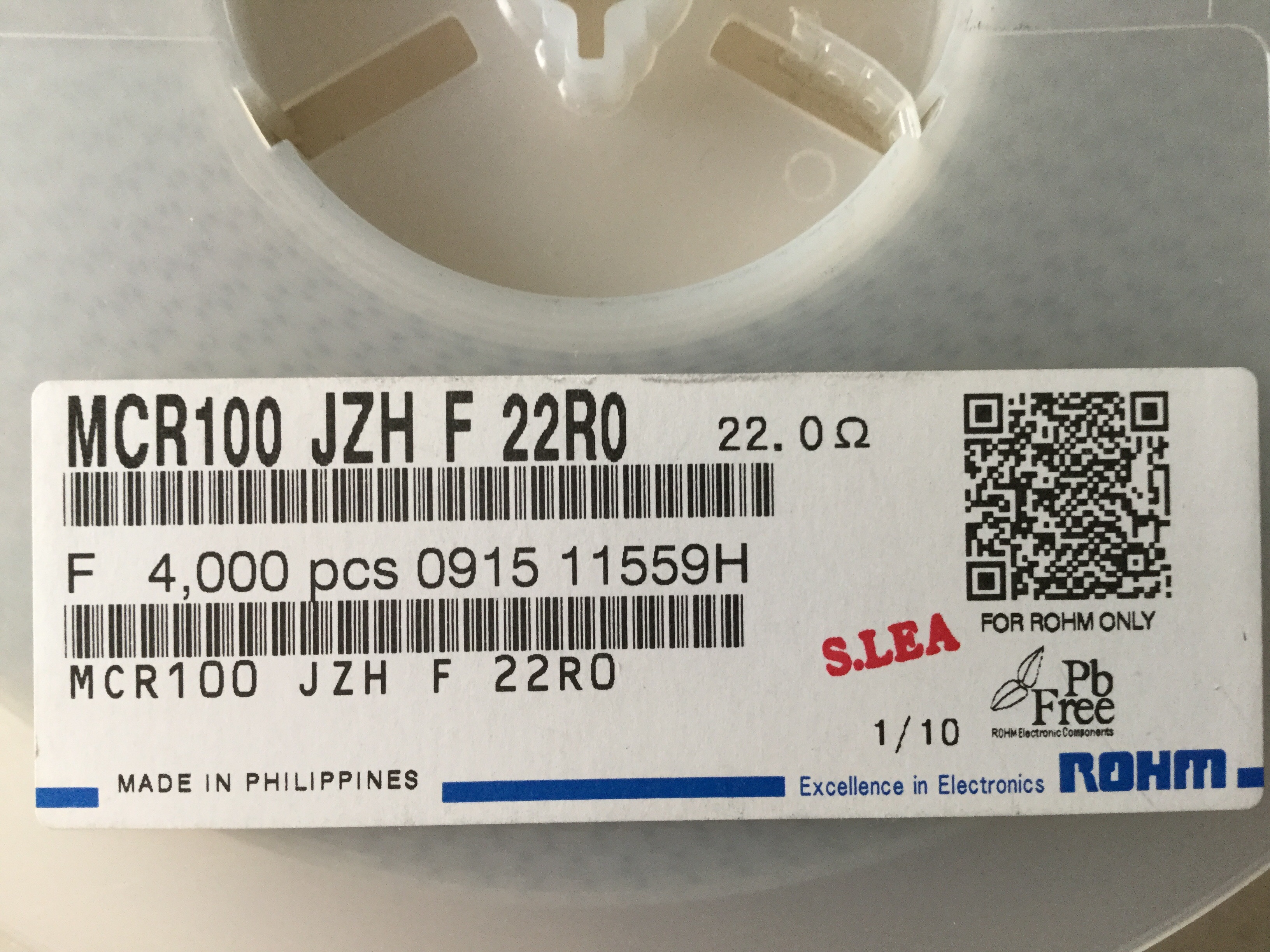 MCR100JZHF22R0