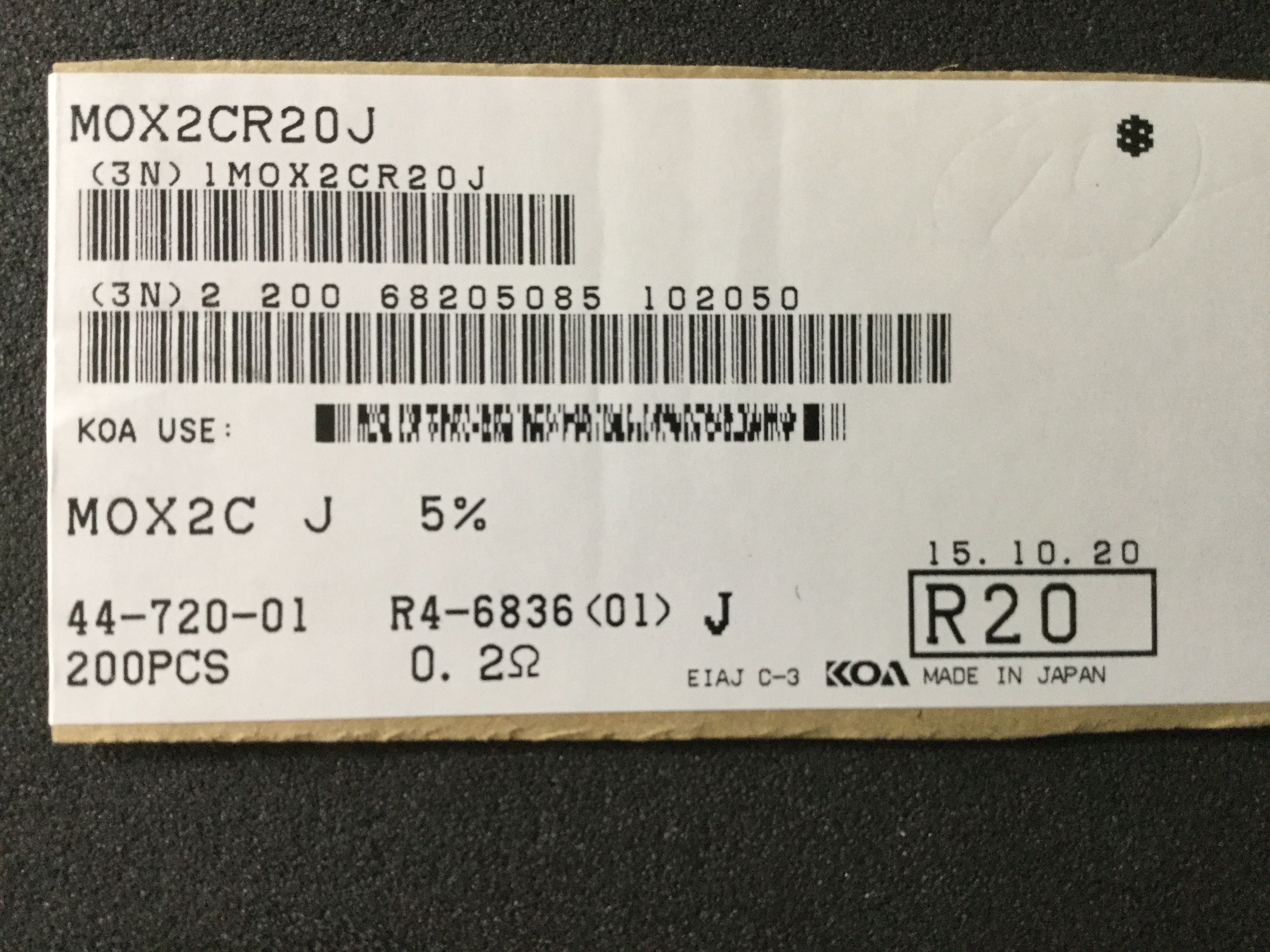 MOX2CR20J