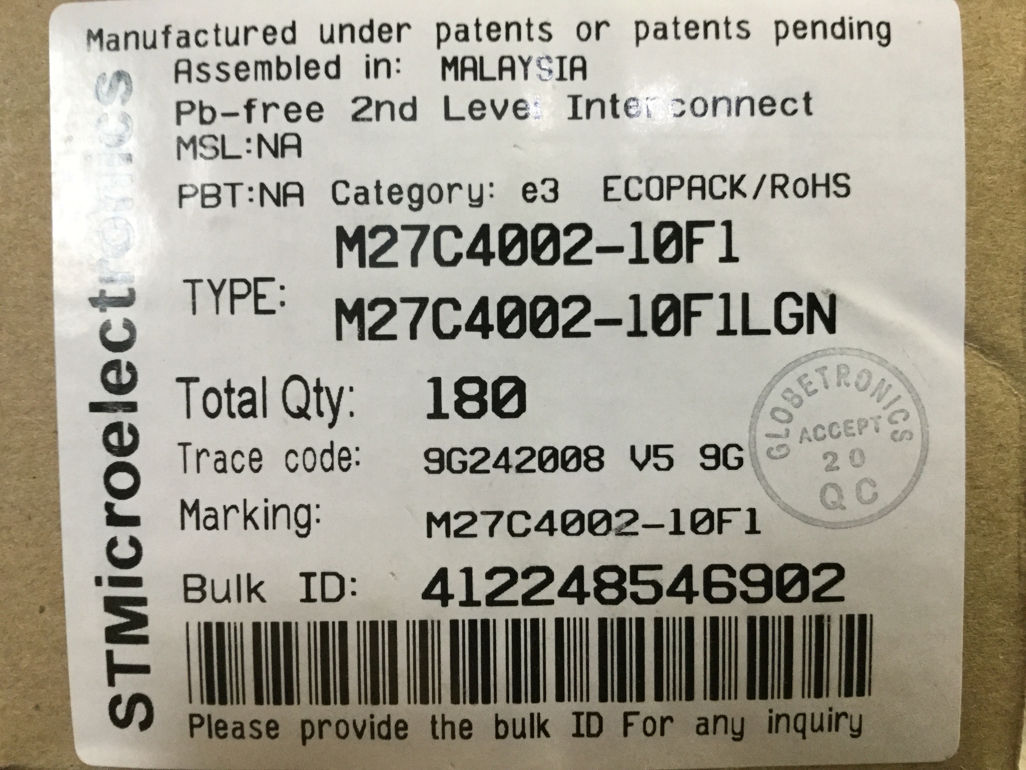 M27C4002-10F1LG
