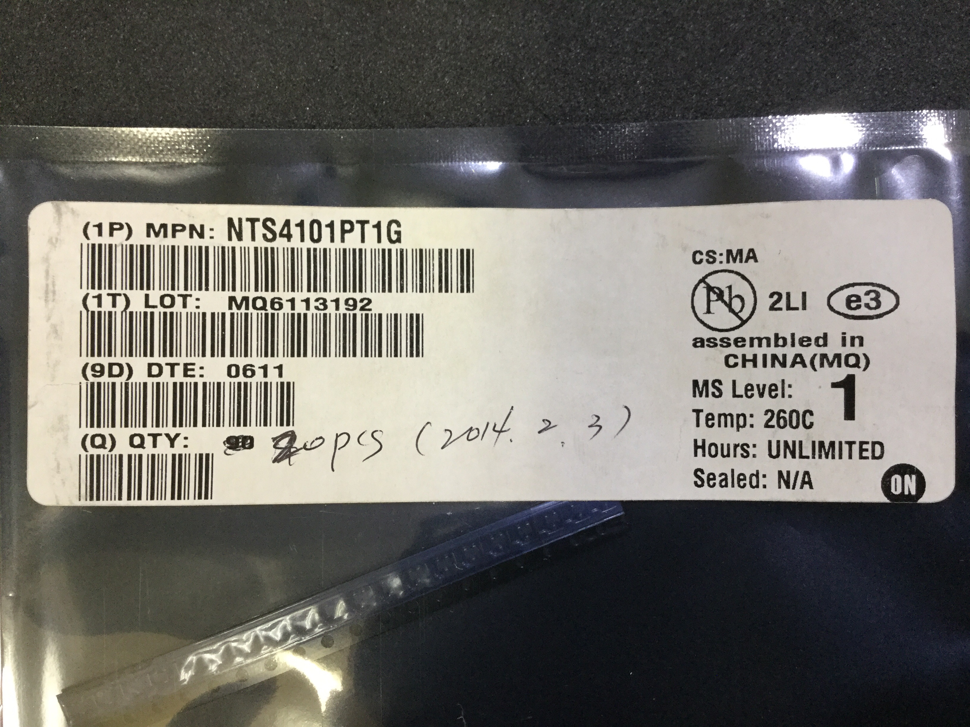 NTS4101PT1G