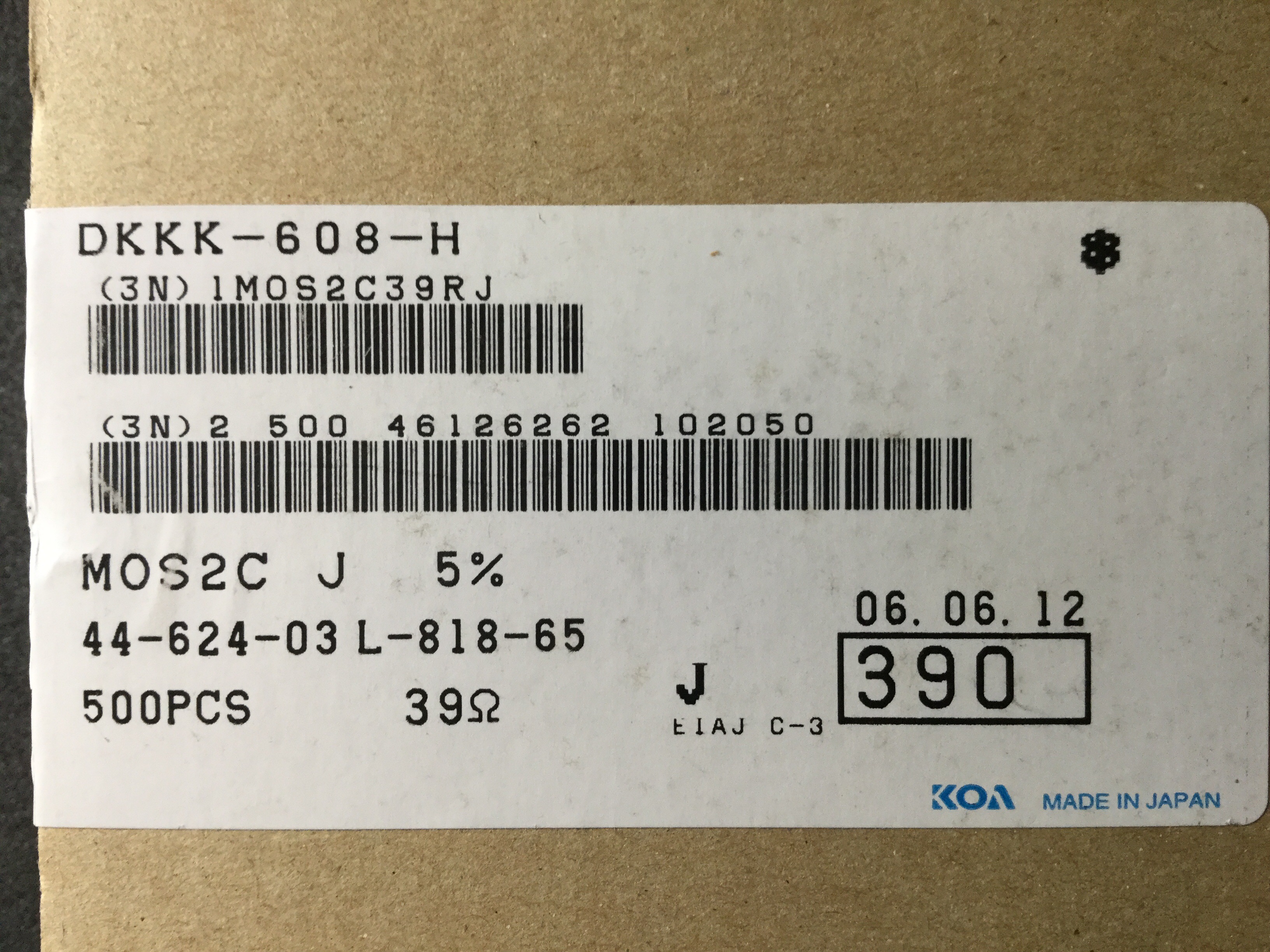MOS2C390J