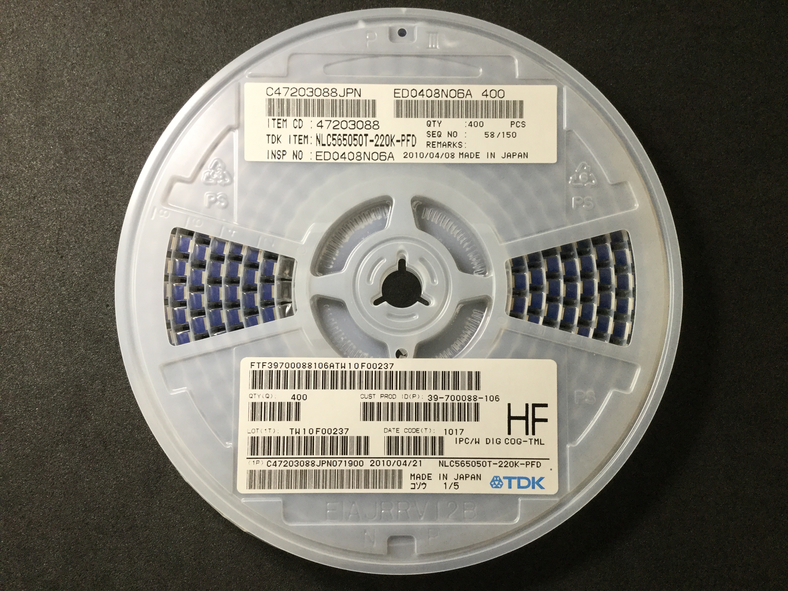 NLC565050T-220K-PF