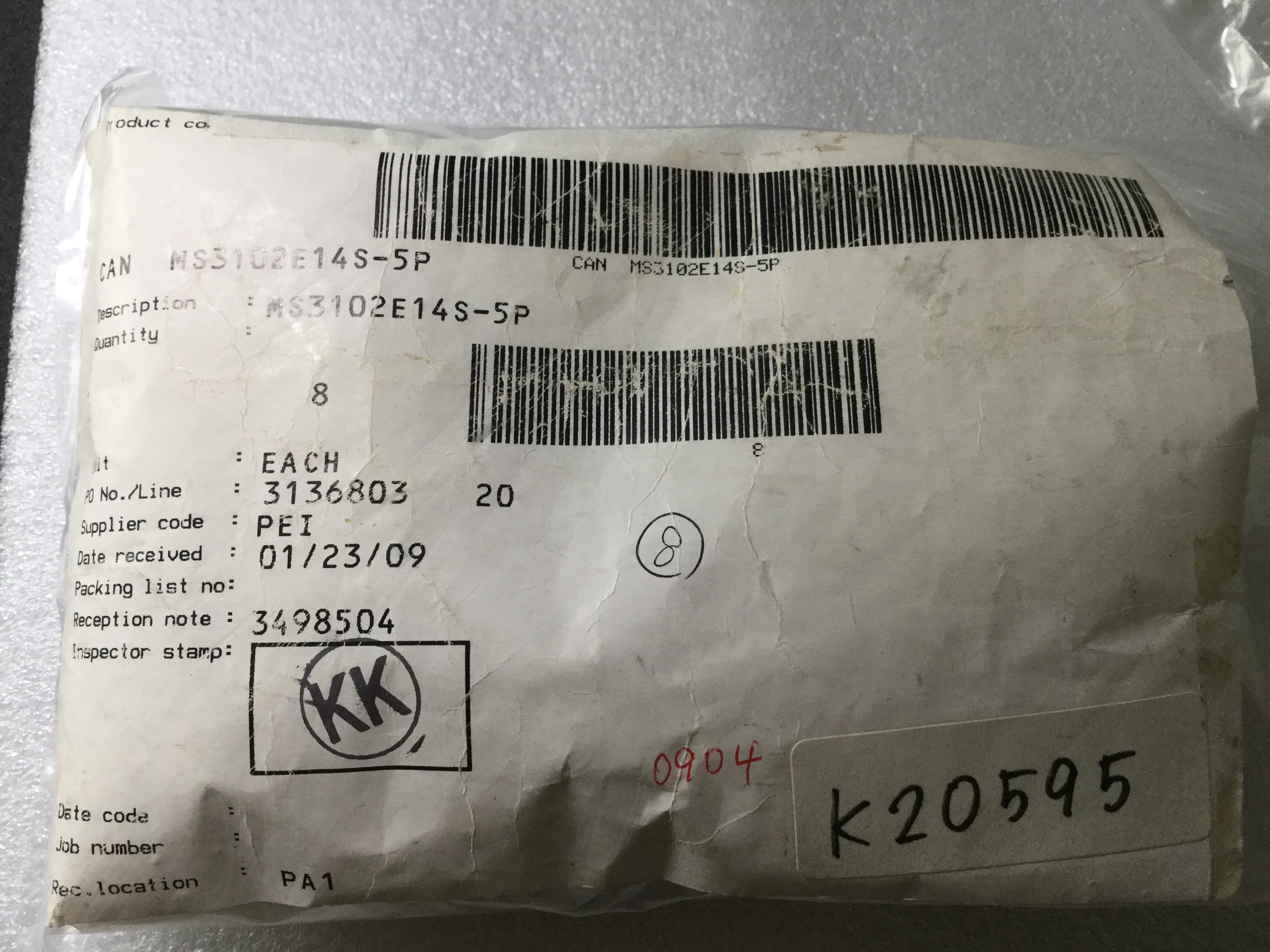 MS3102E14S-5P
