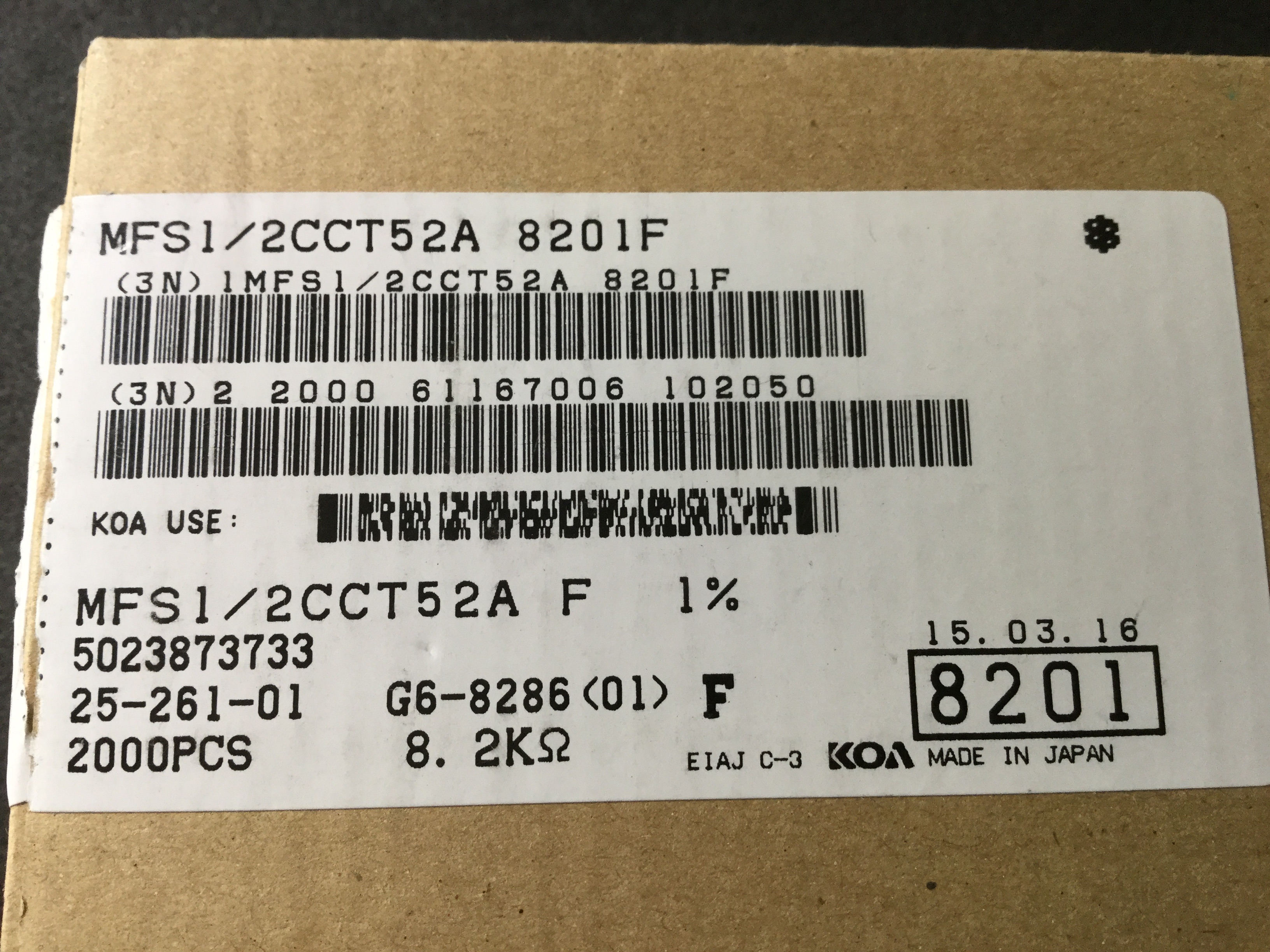 MFS1/2CCT52A8201F