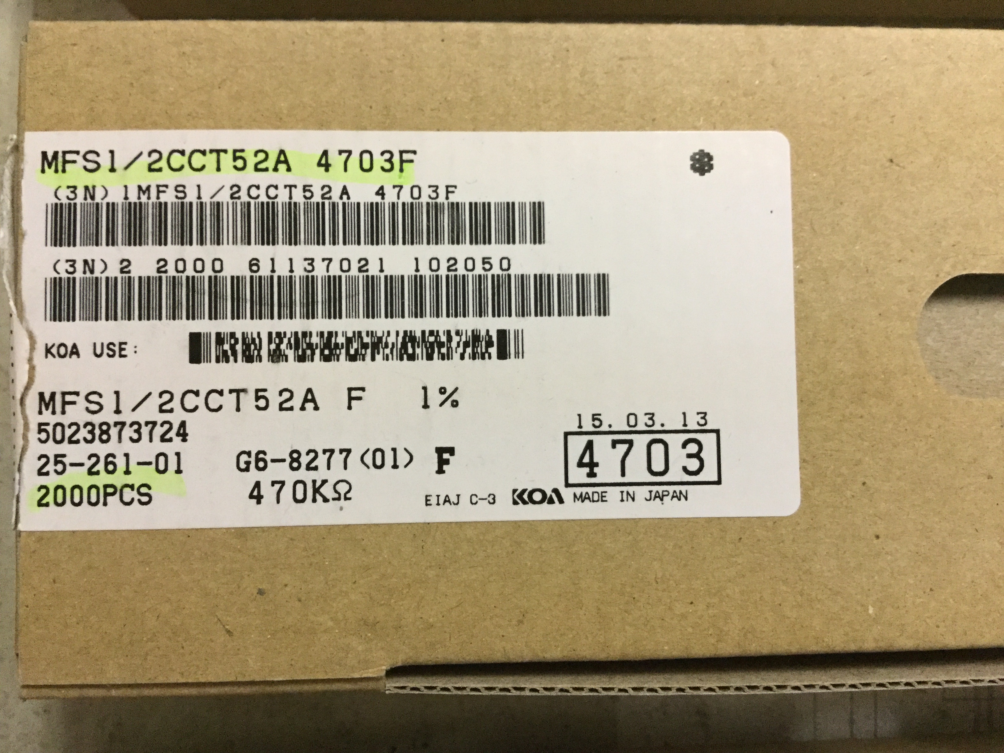 MFS1/2CCT52A4703F