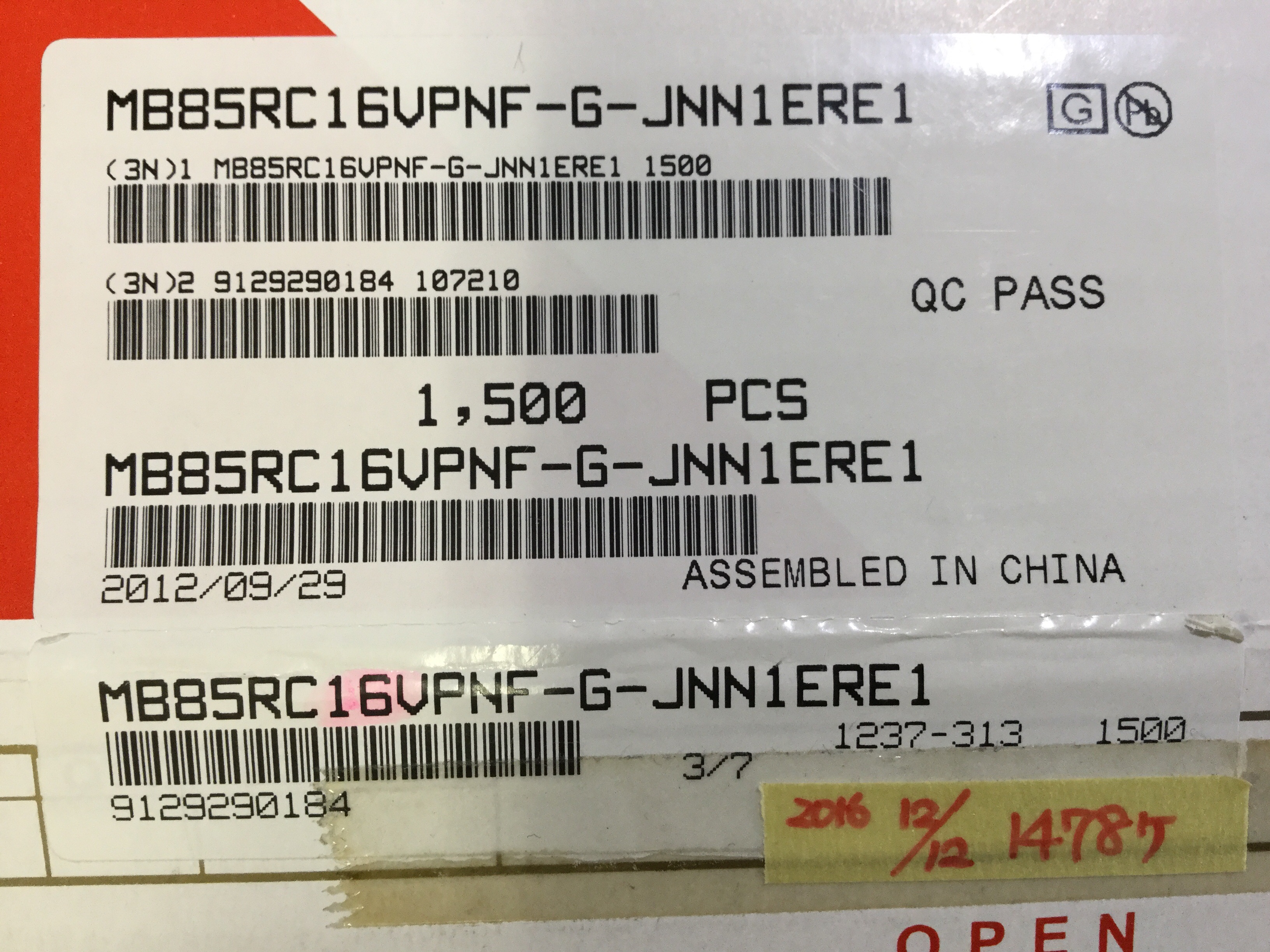 MB85RC16VPNF-G-JNN1ERE1