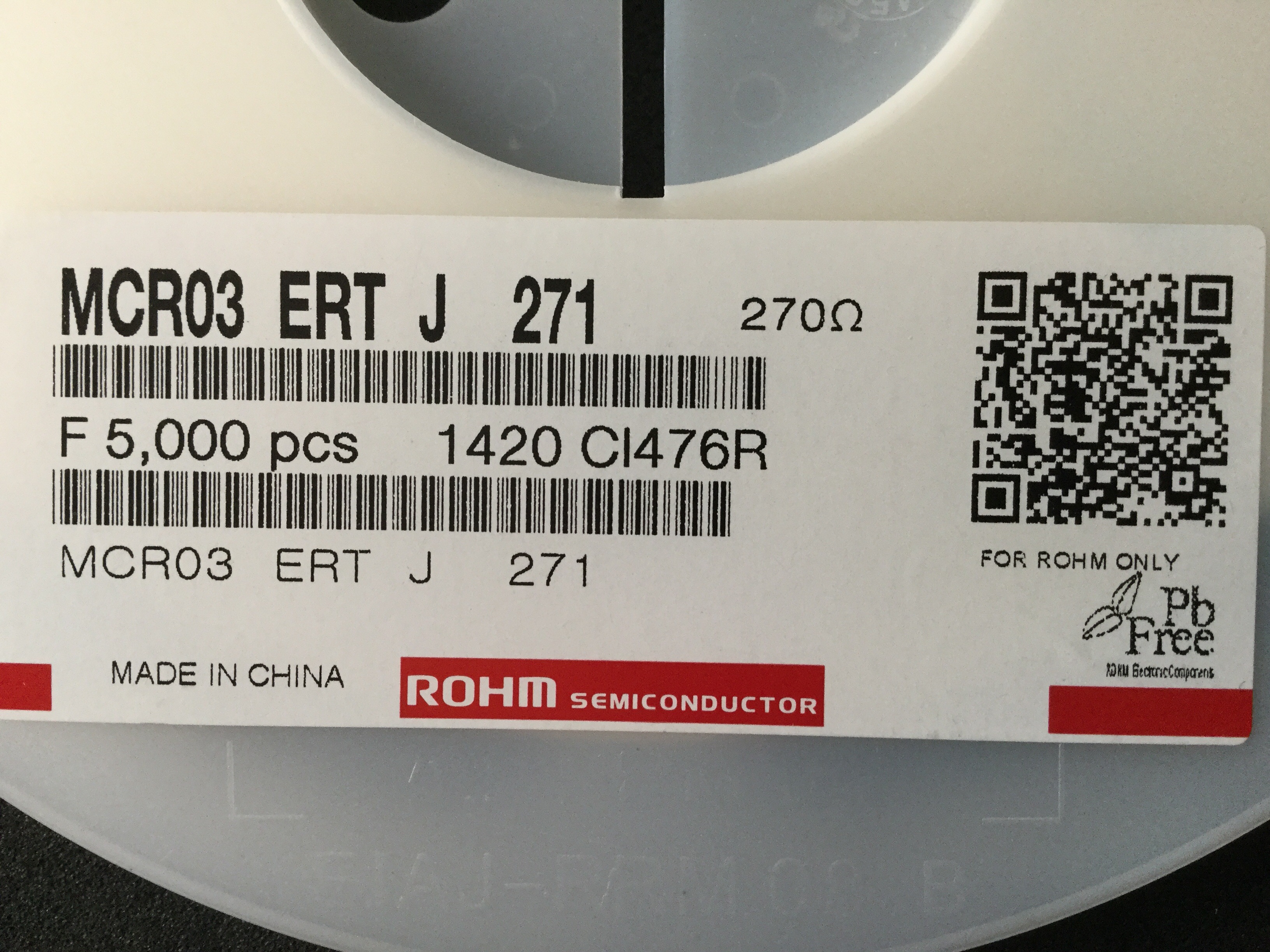 MCR03ERTJ271