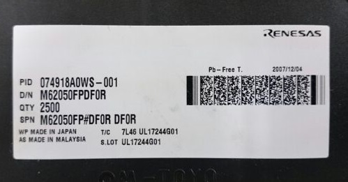 M62050FP#DF0R