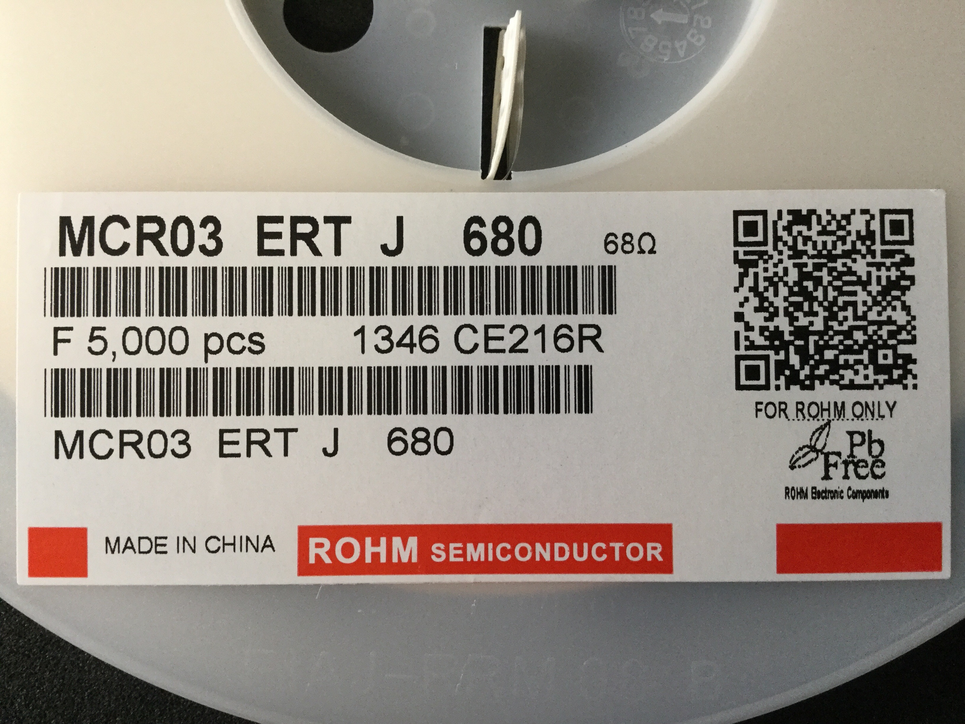 MCR03ERTJ680