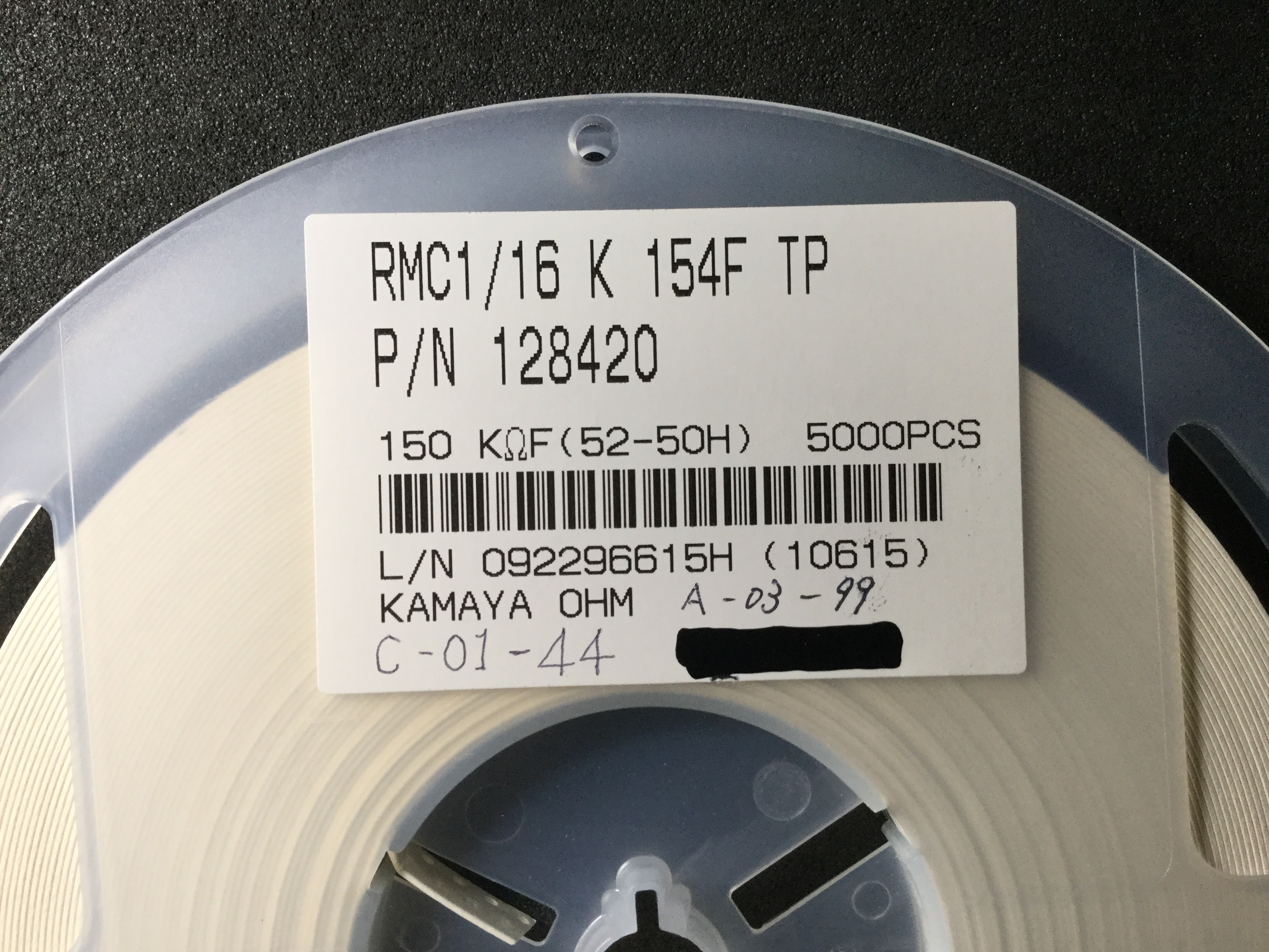 RMC1/16K154FTP