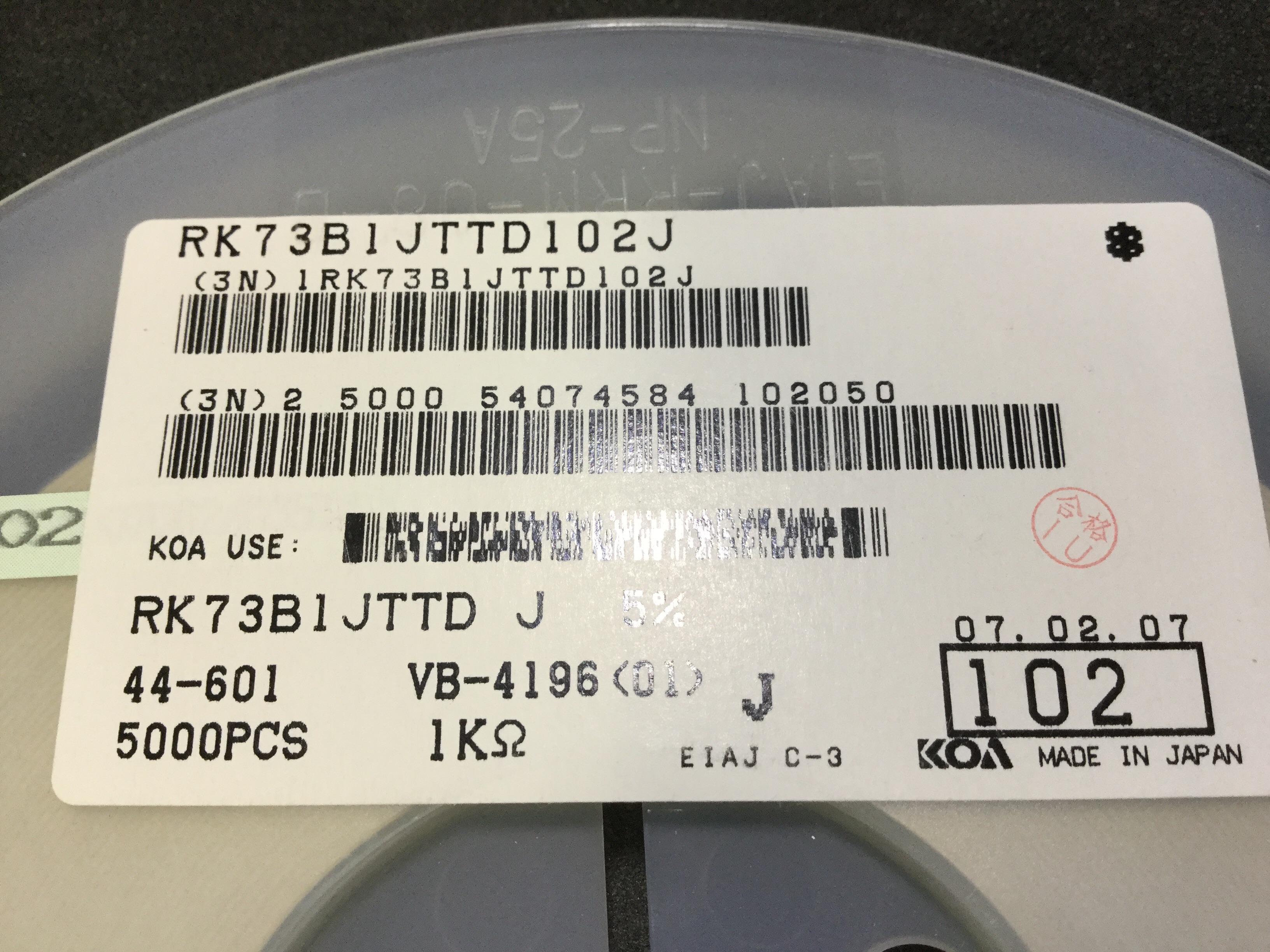 RK73B1JTTD102J