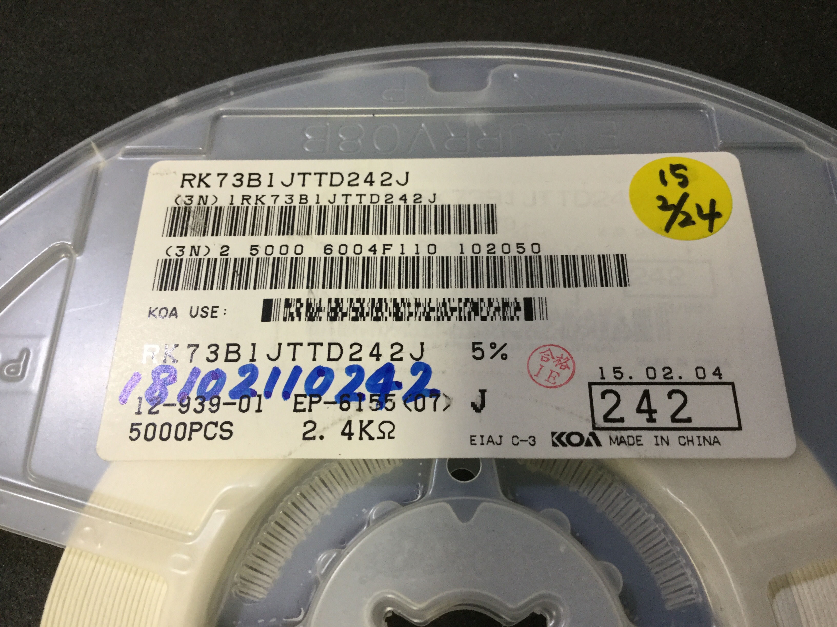 RK73B1JTTD242J