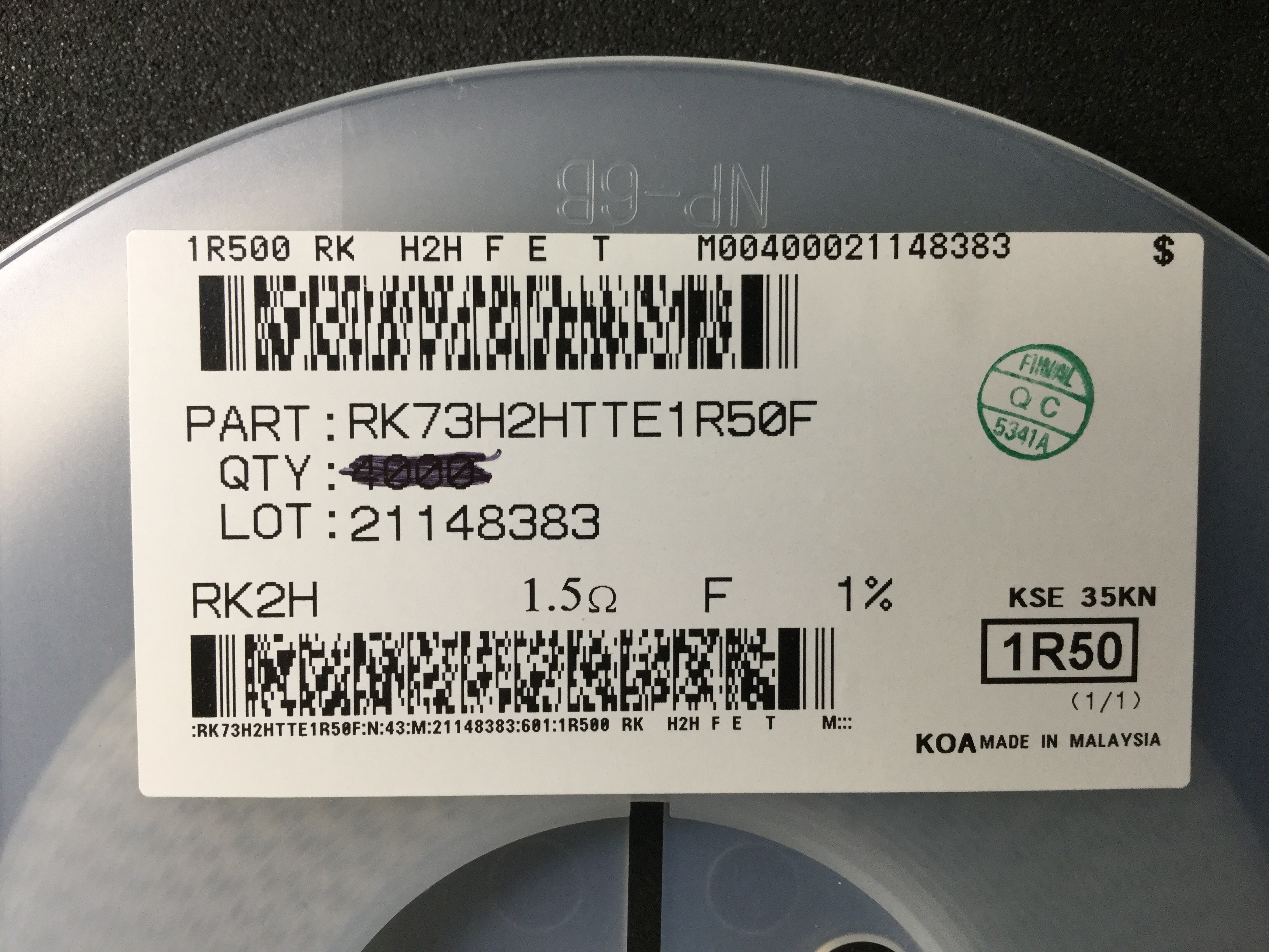 RK73H2HTTE1R50F