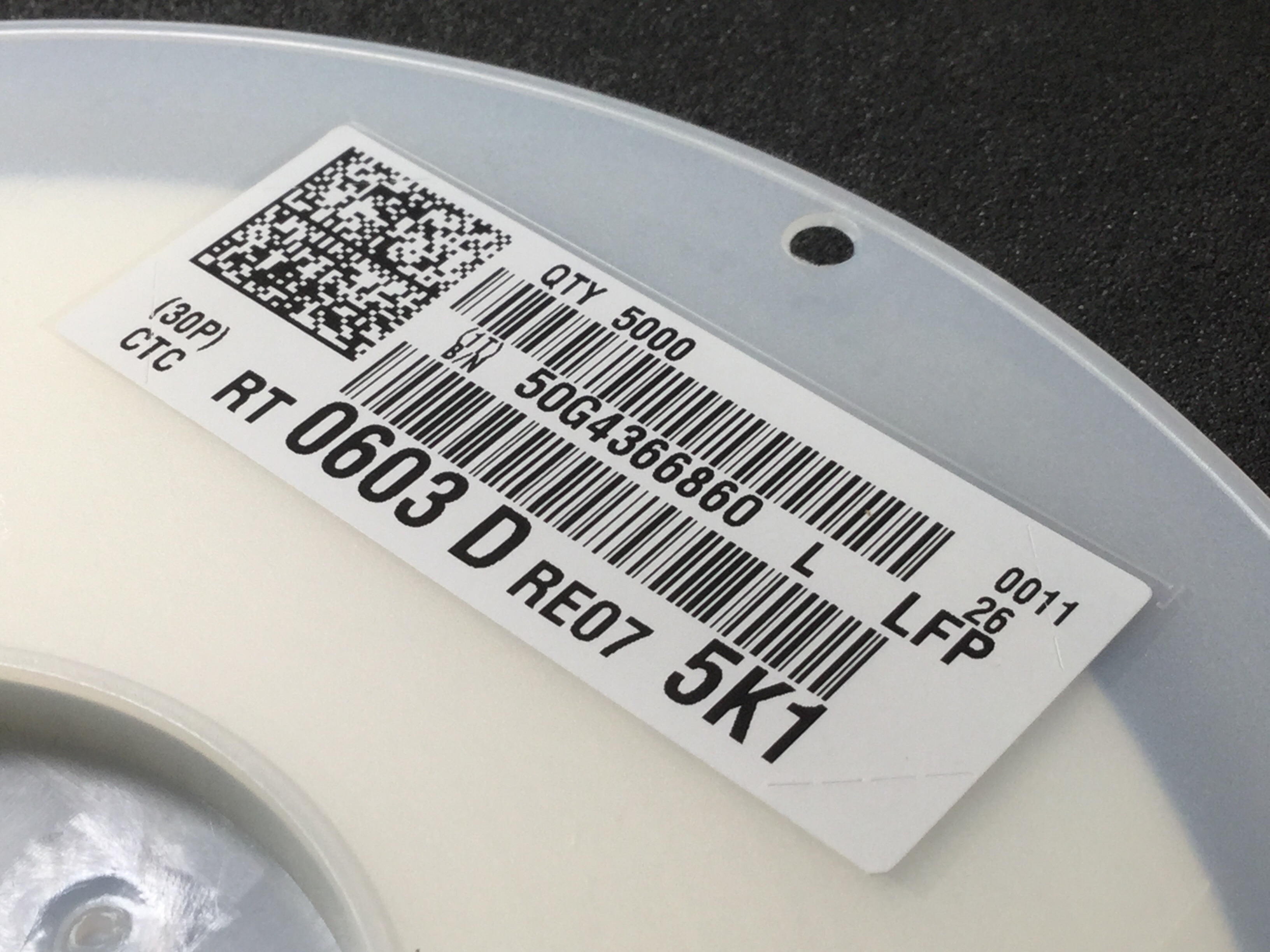 RT0603DRE075K1L