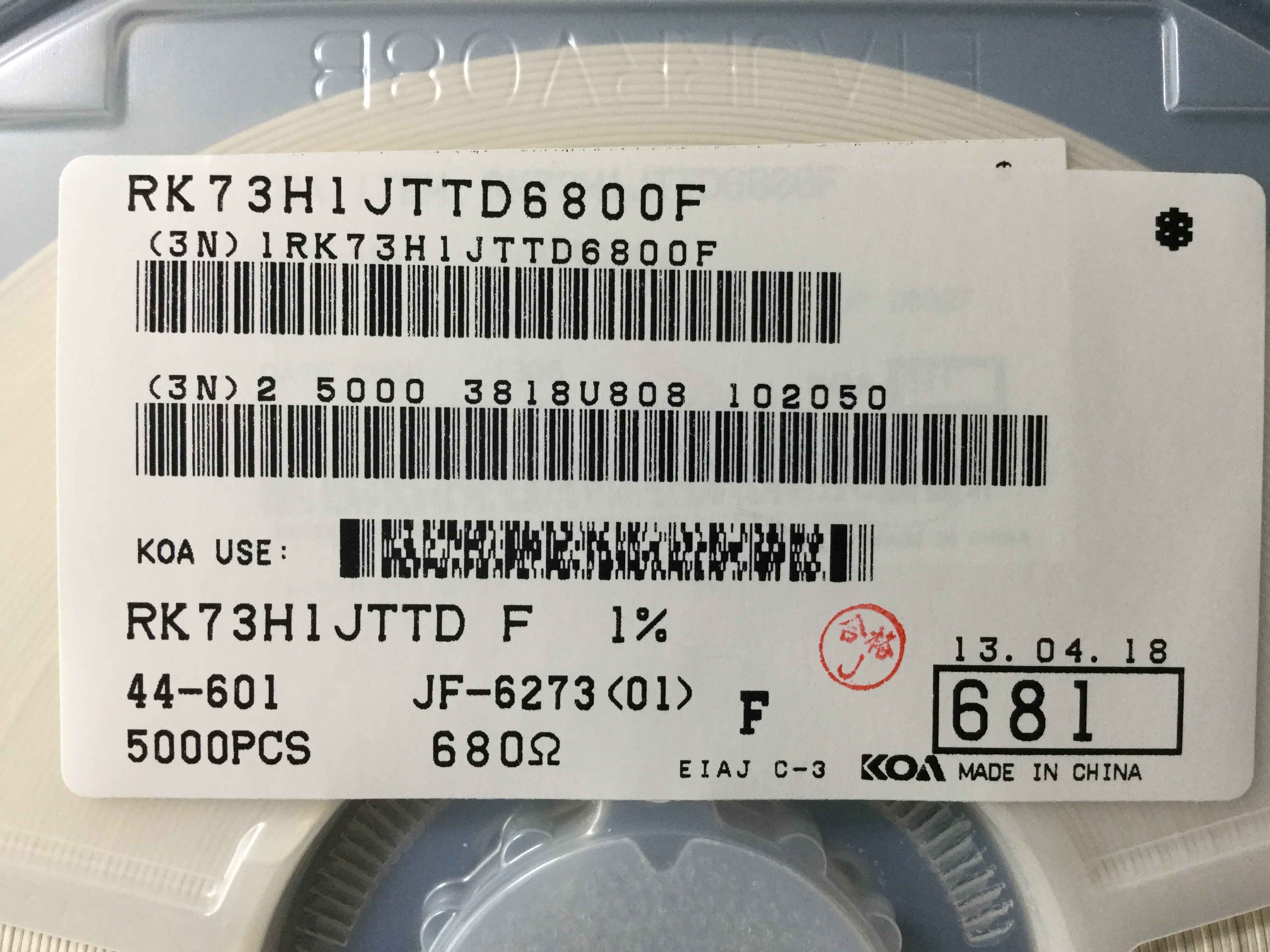 RK73H1JTTD6800F